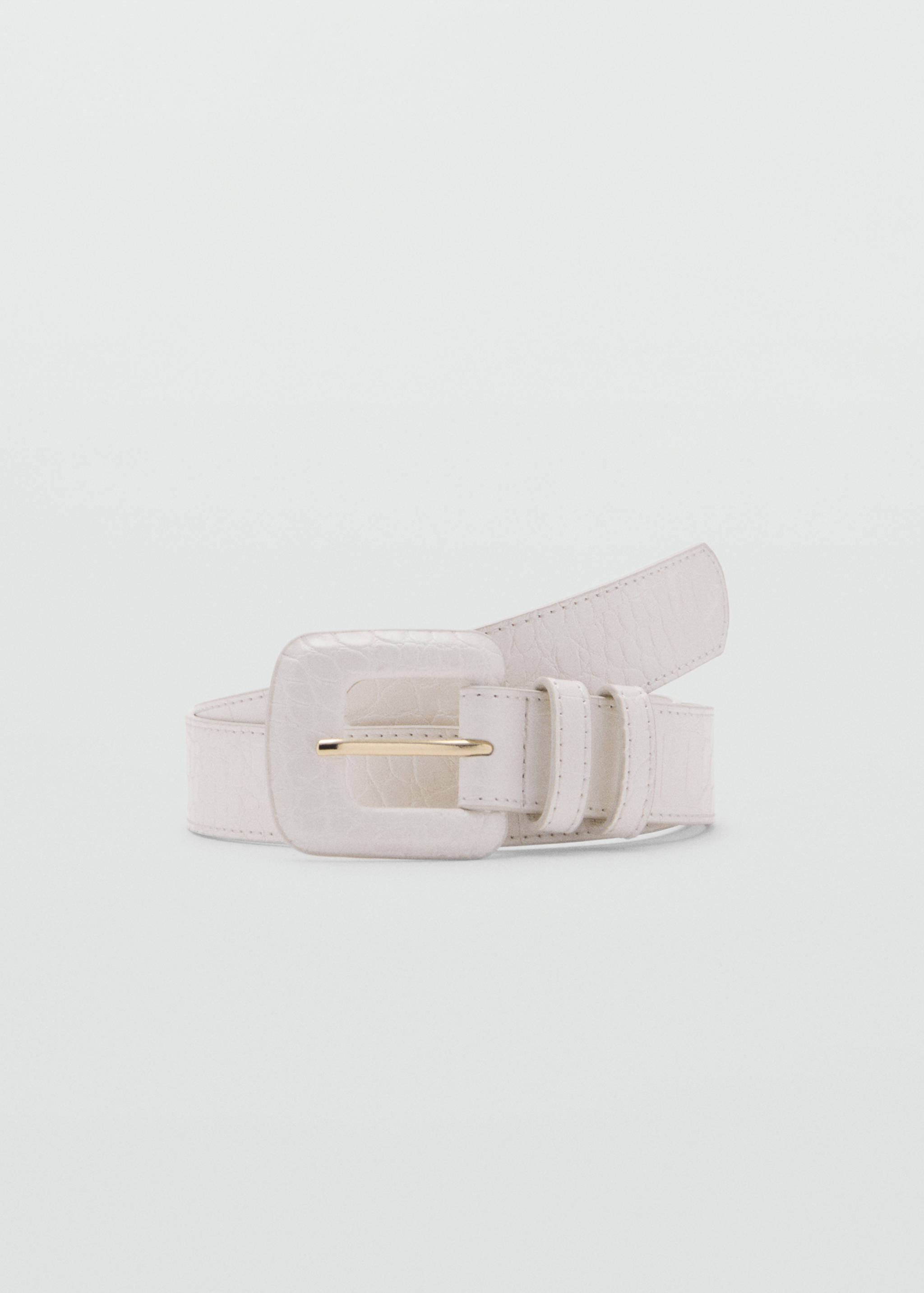 Crocodile-effect belt - Article without model