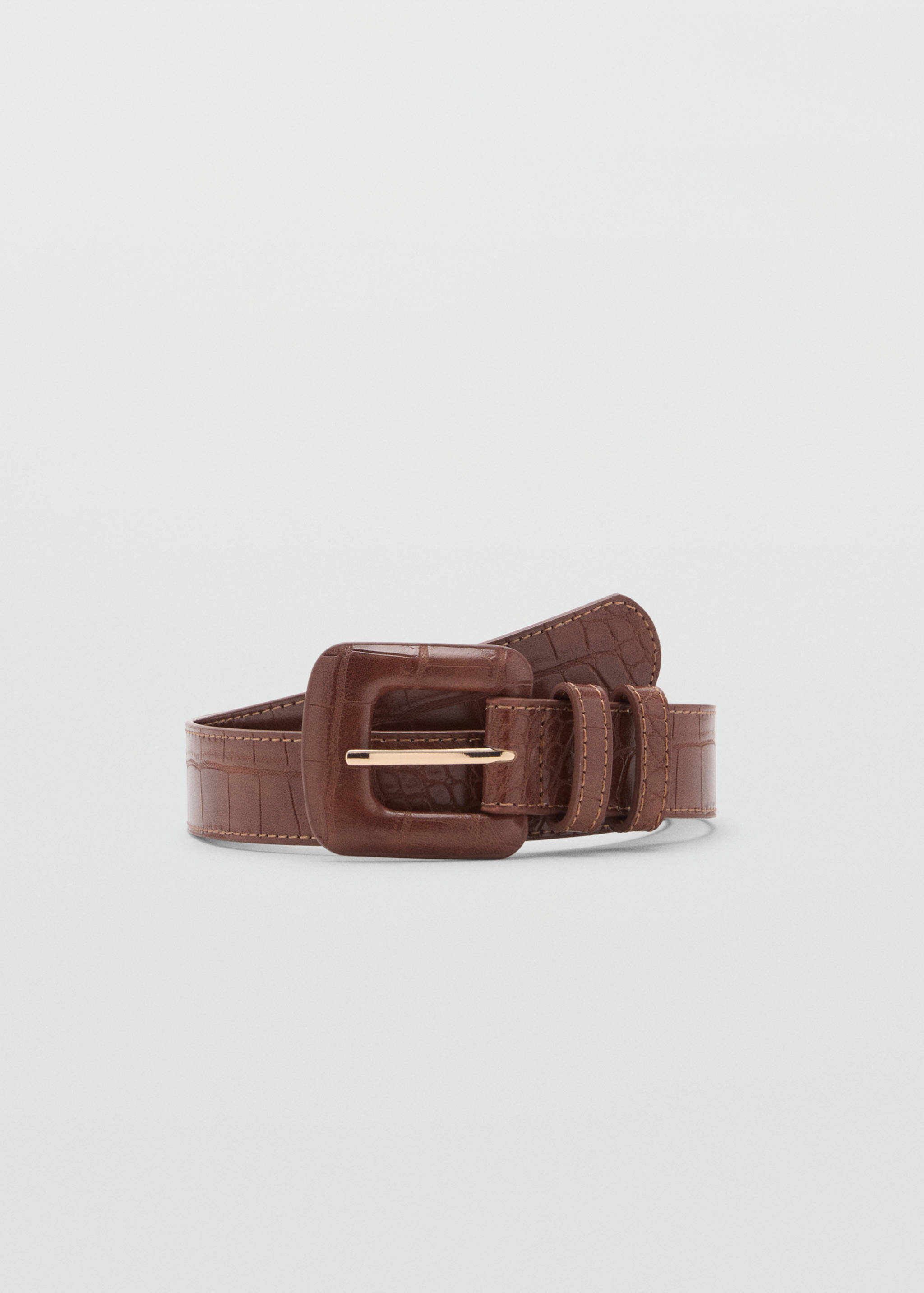 Crocodile-effect belt - Article without model