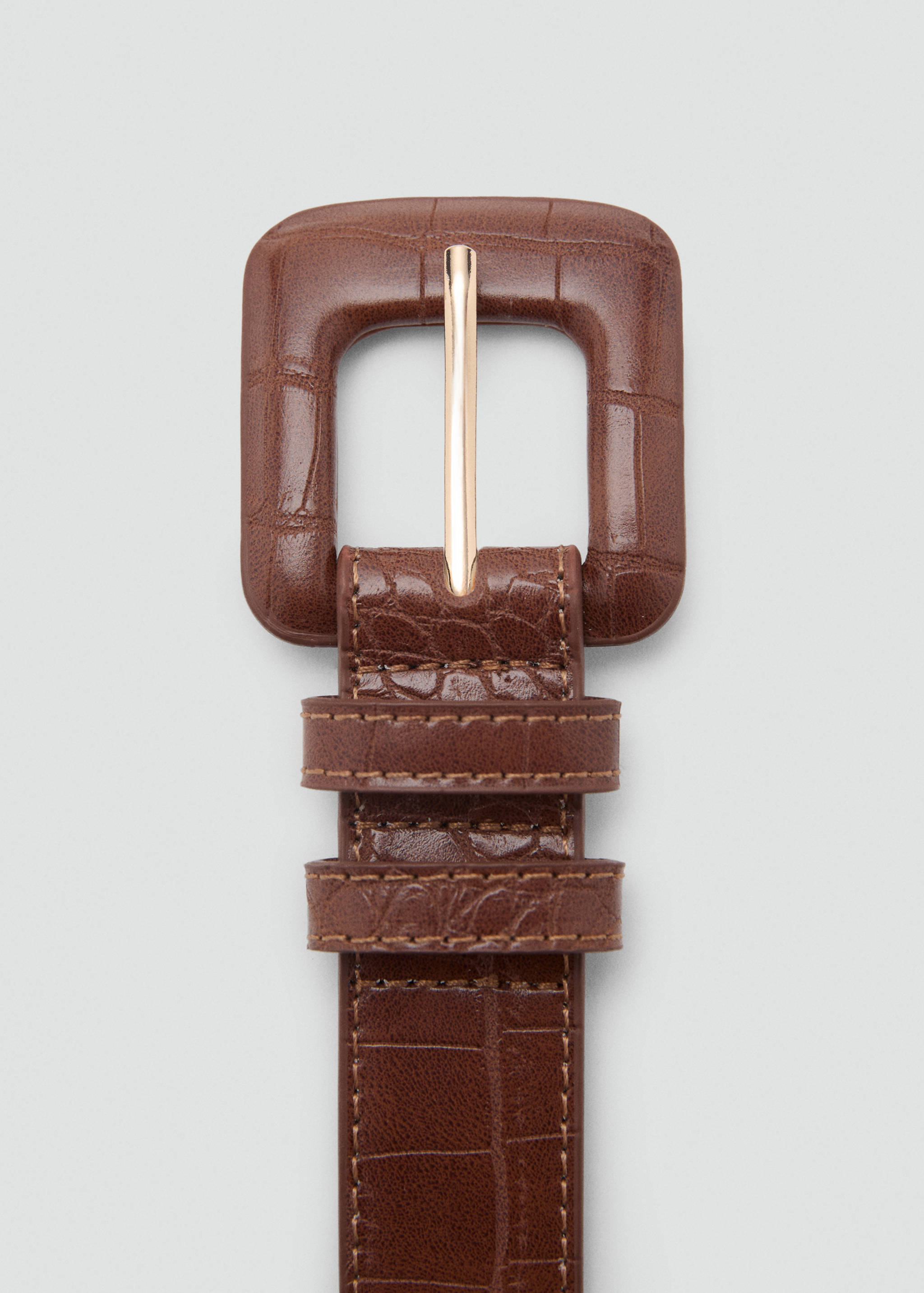 Crocodile-effect belt - Details of the article 1