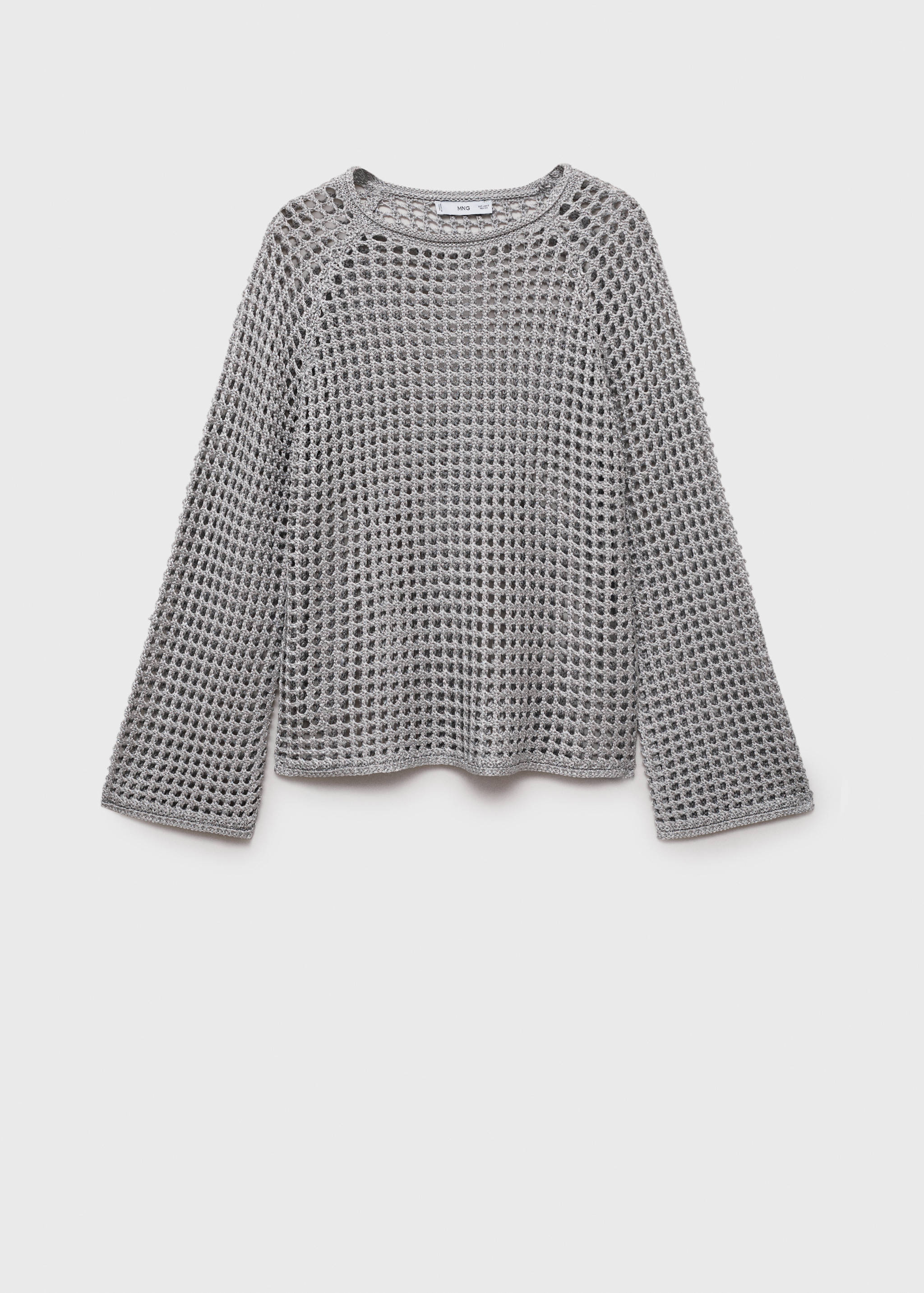 Jersey crochet manga larga - Artículo sin modelo