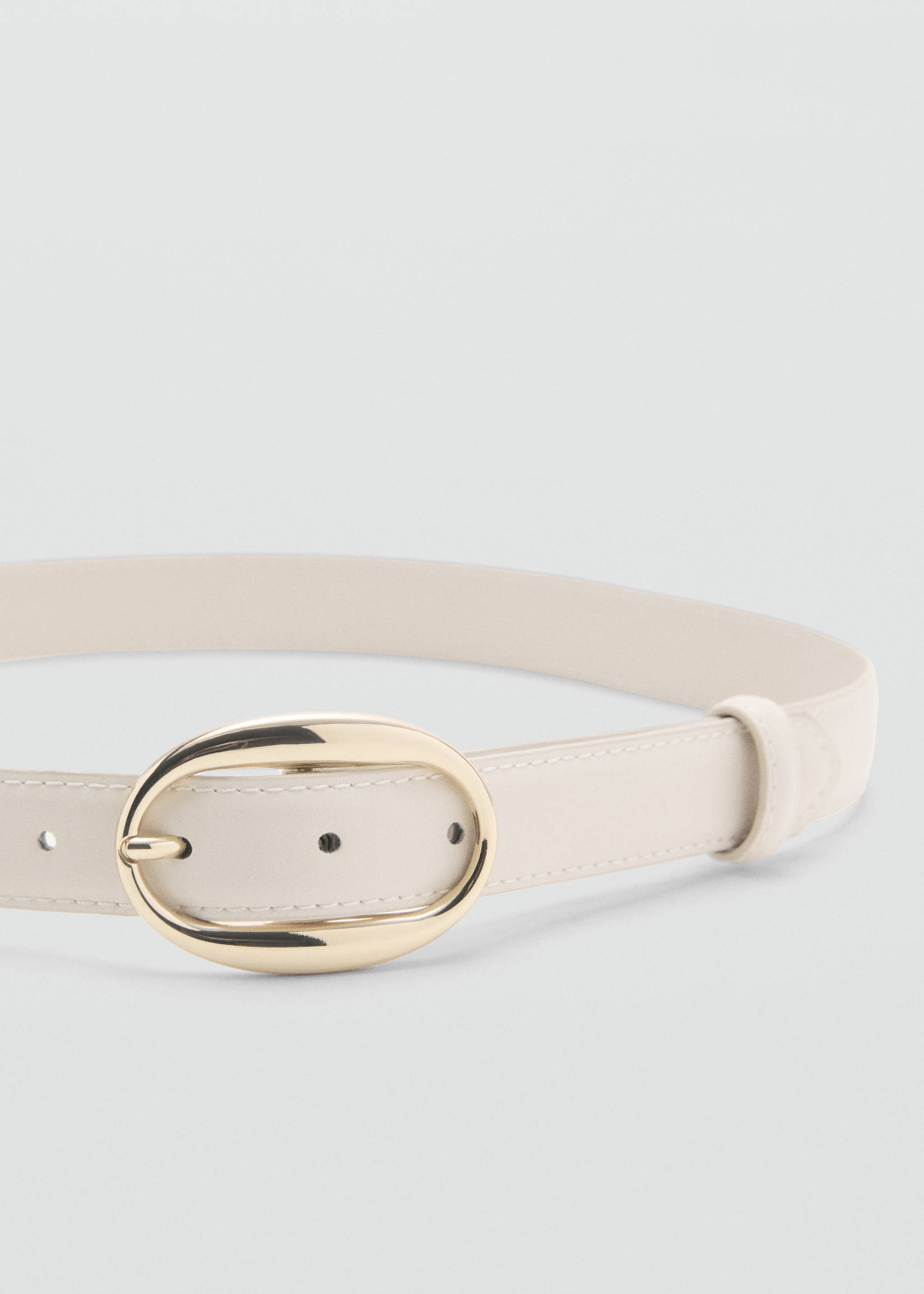 Oval buckle belt - Details of the article 1