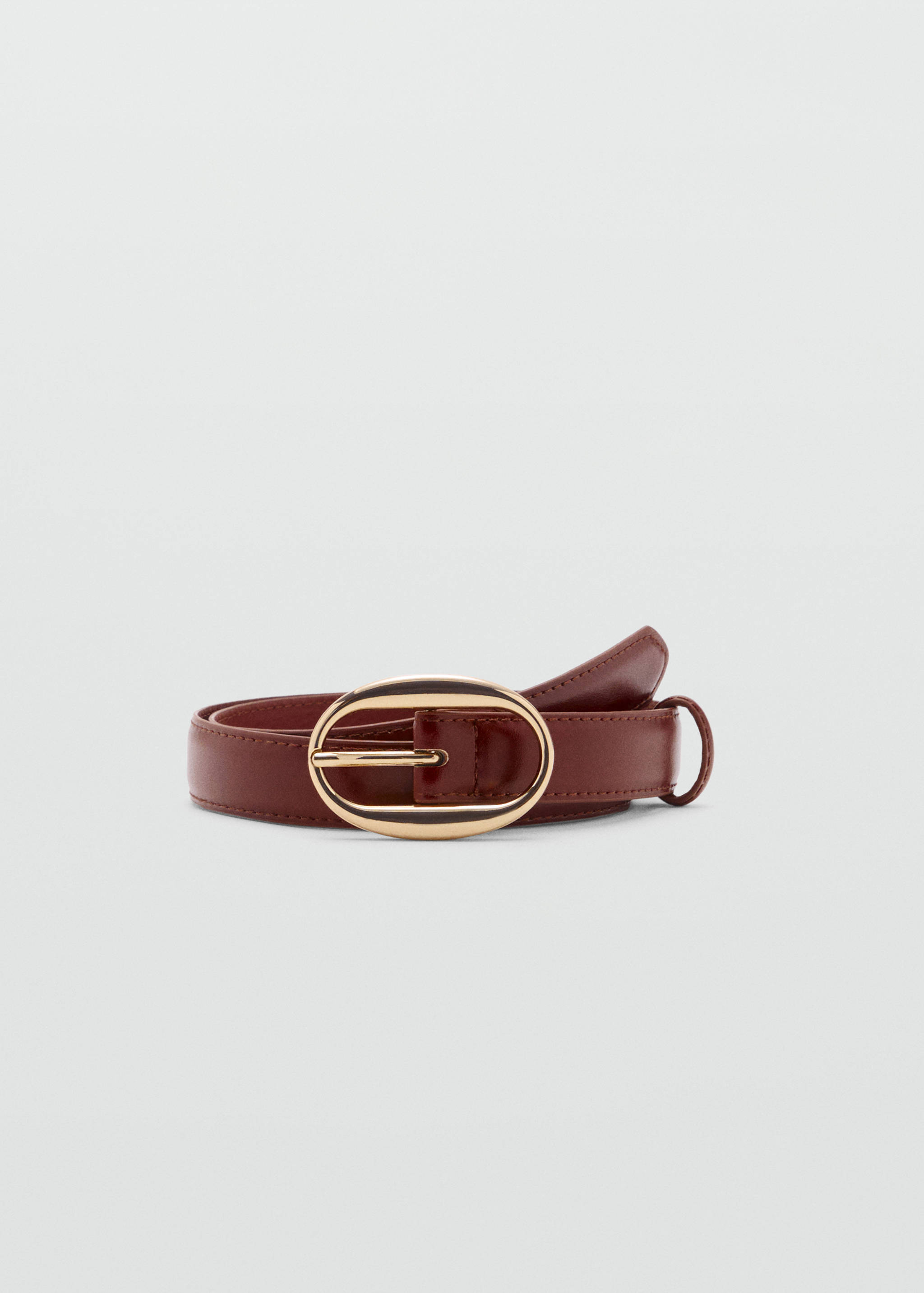 Oval buckle belt - Article without model