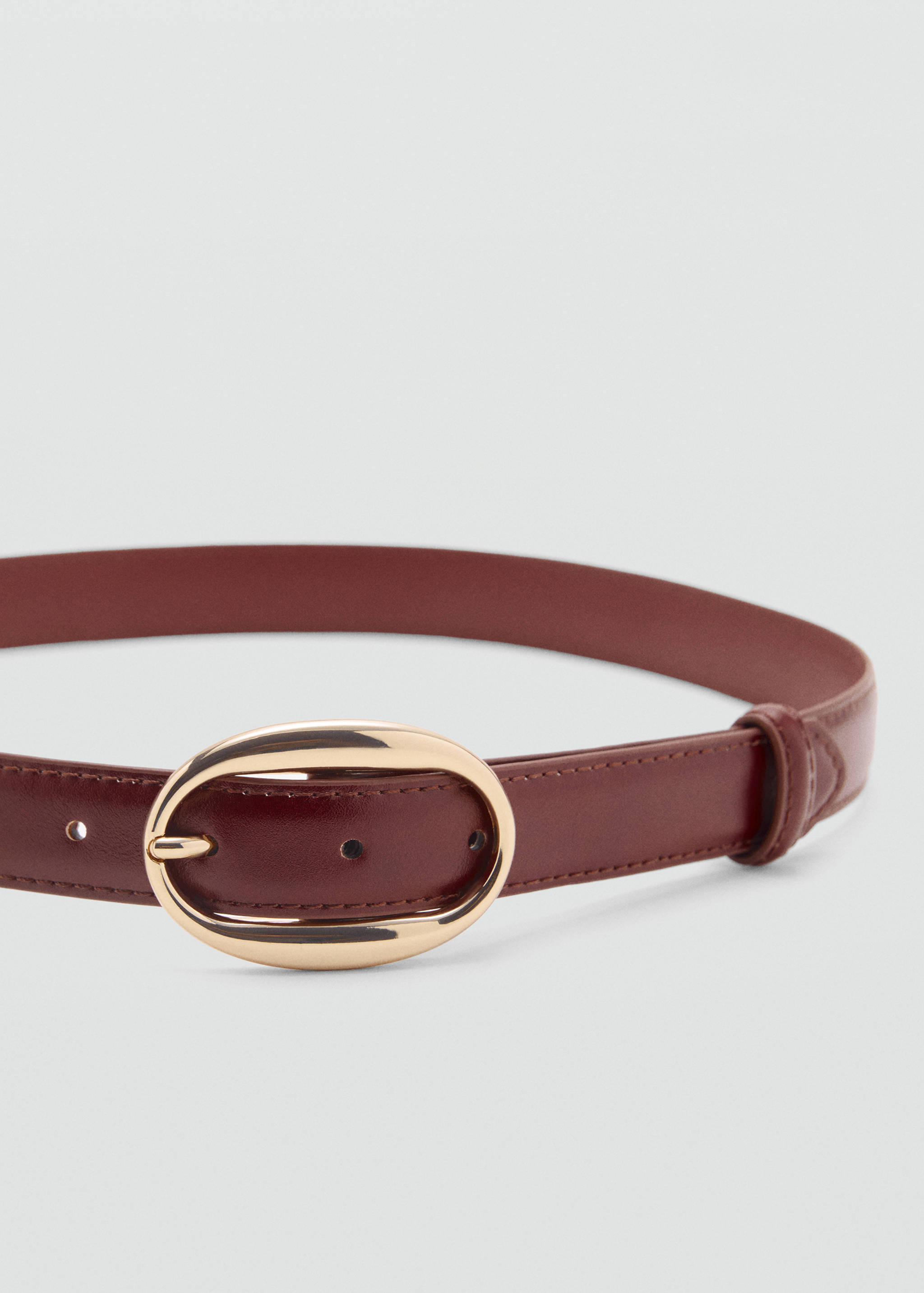 Oval buckle belt - Details of the article 1