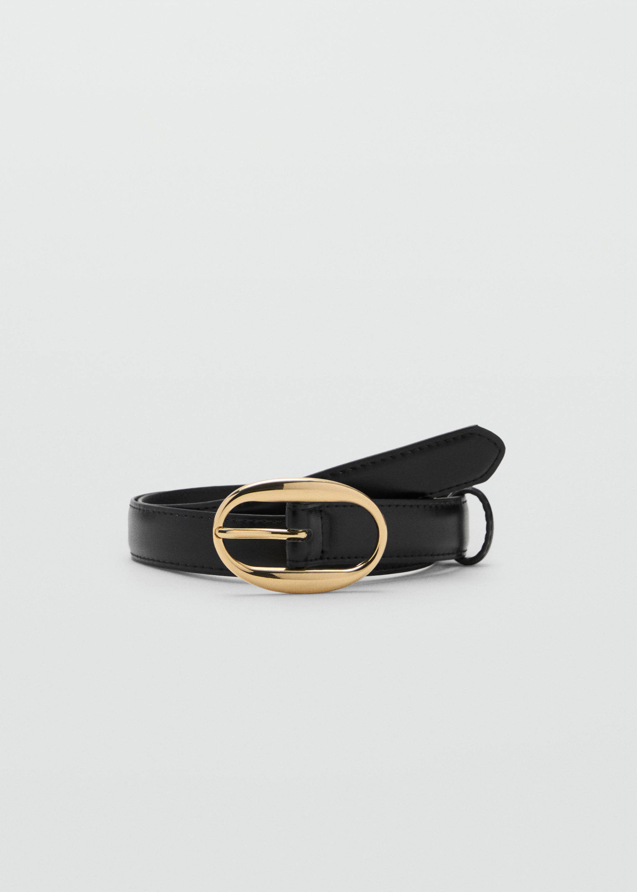 Oval buckle belt - Article without model