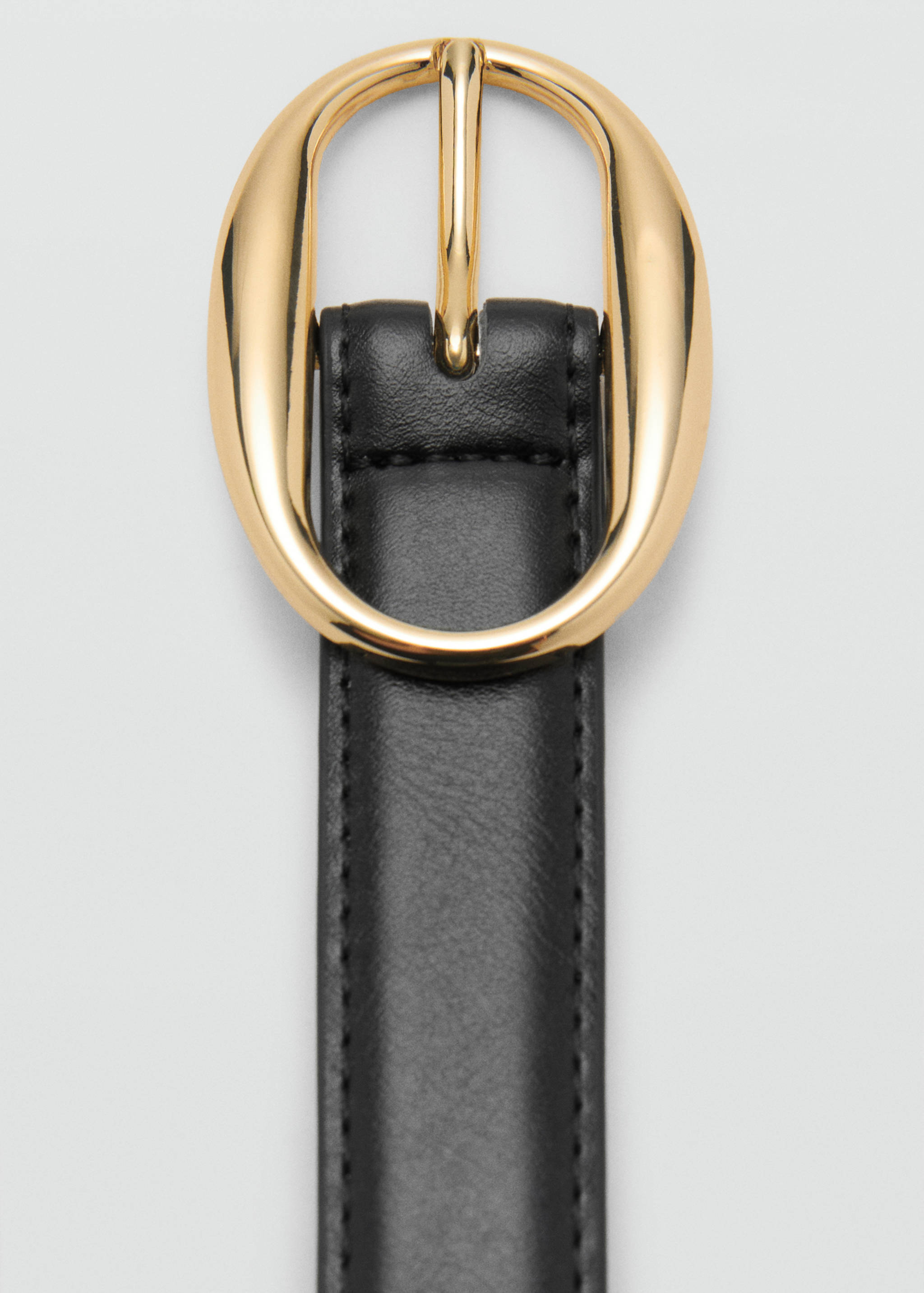 Oval buckle belt - Details of the article 1