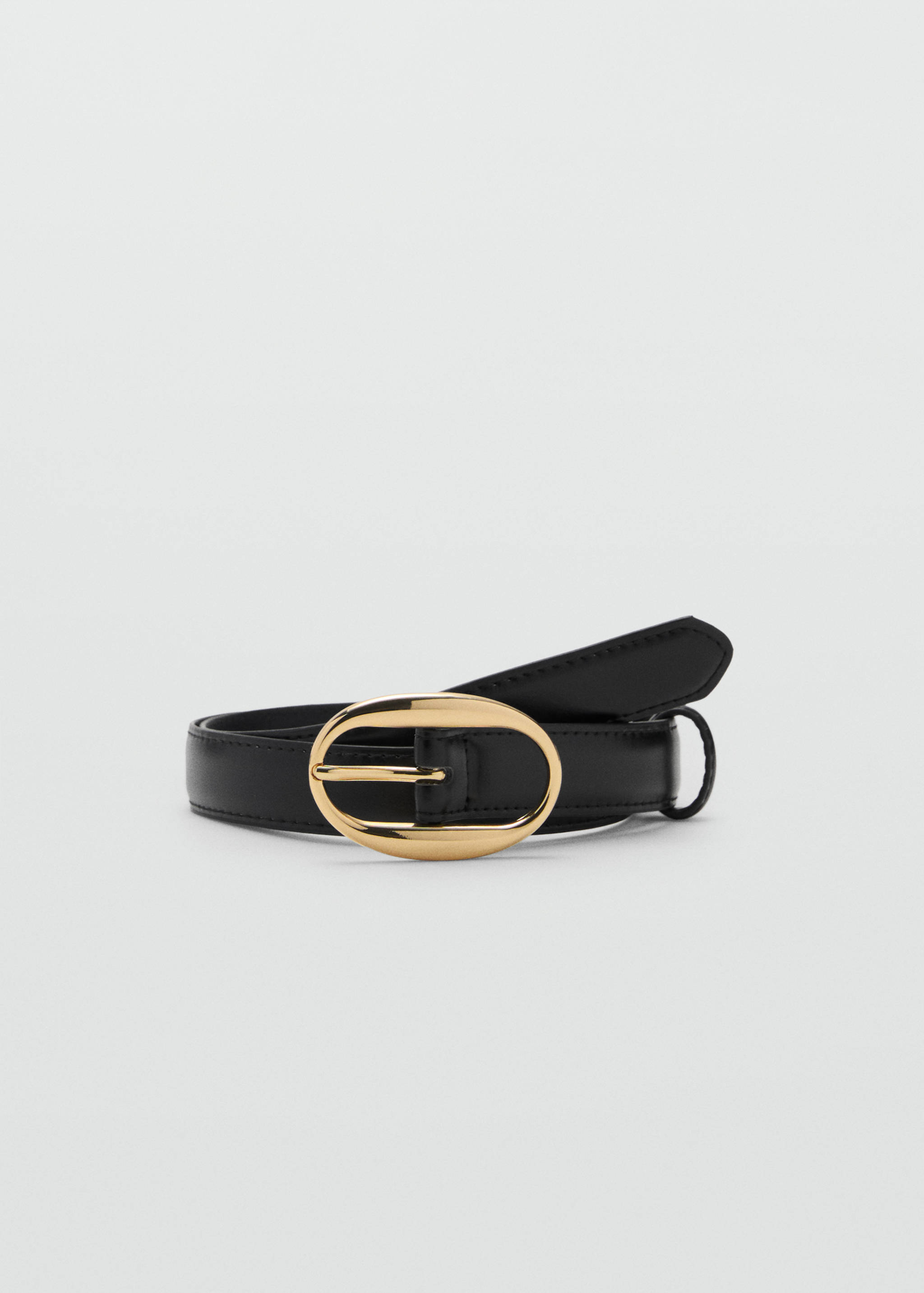 Oval buckle belt - Article without model