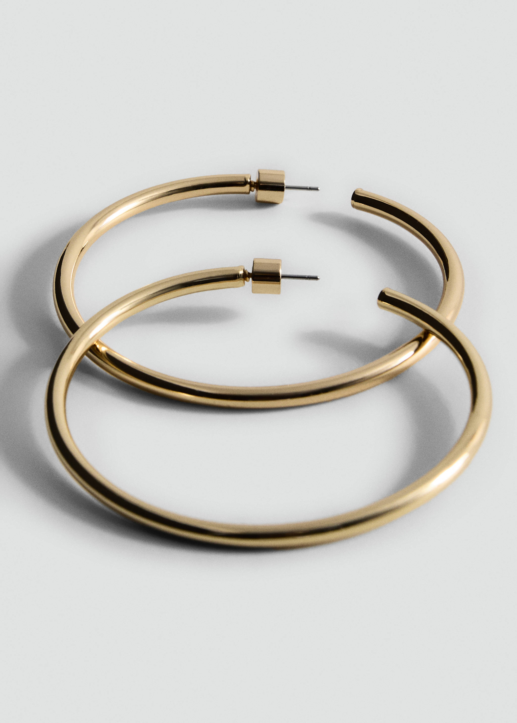 Hoop earrings - Medium plane