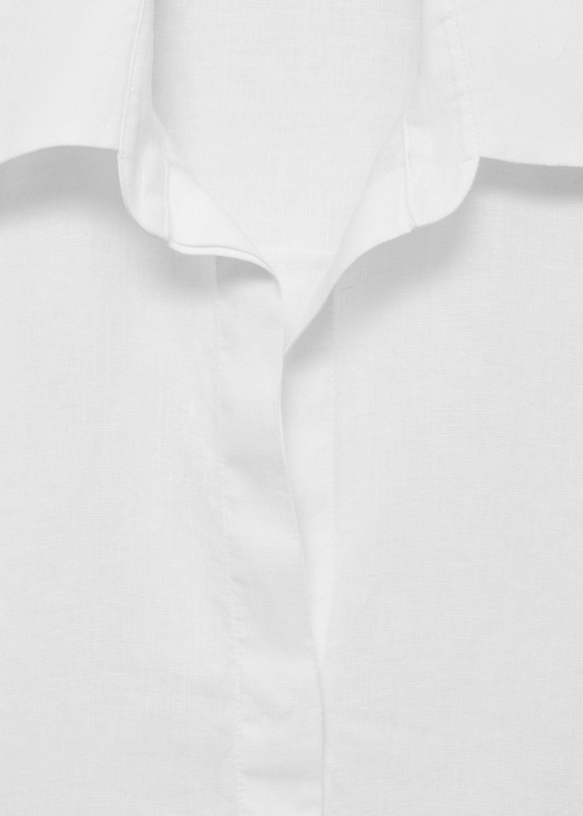 Camisa de linho oversize - Pormenor do artigo 8