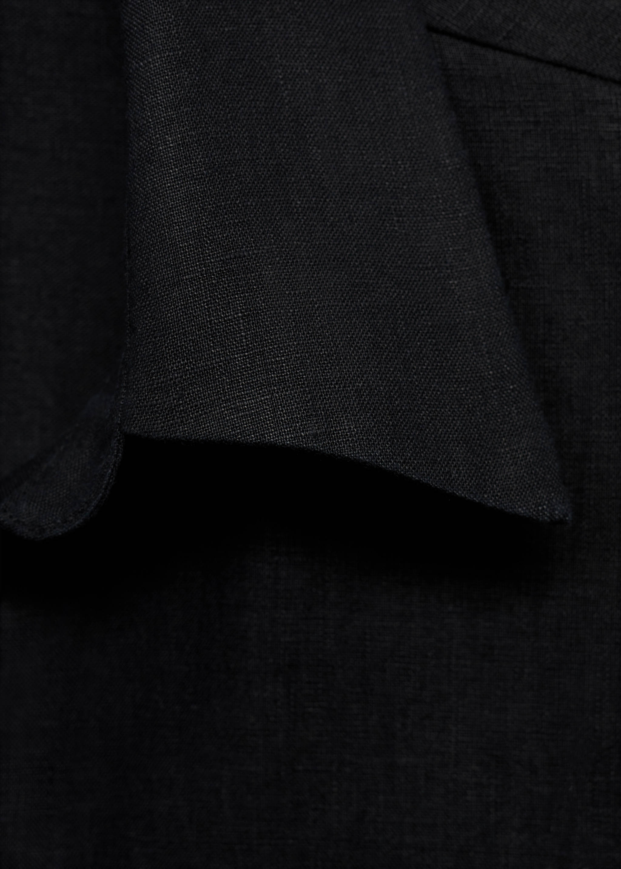 Linen oversized shirt - Details of the article 8