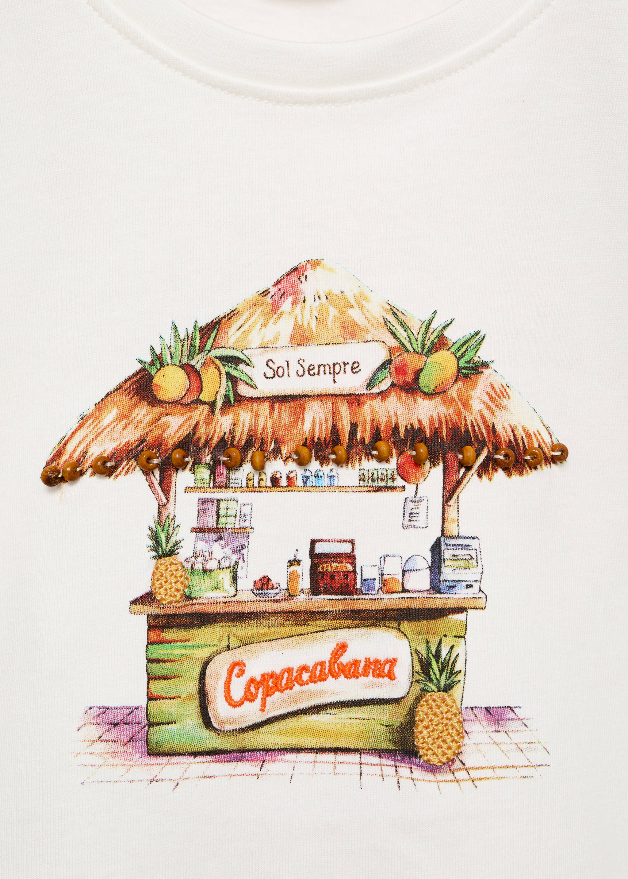 Tropical print T-shirt - Details of the article 8