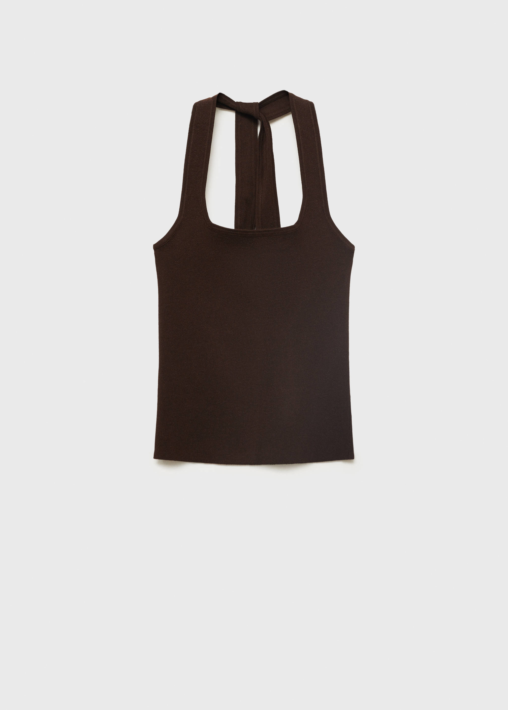 Knit halter top - Article without model