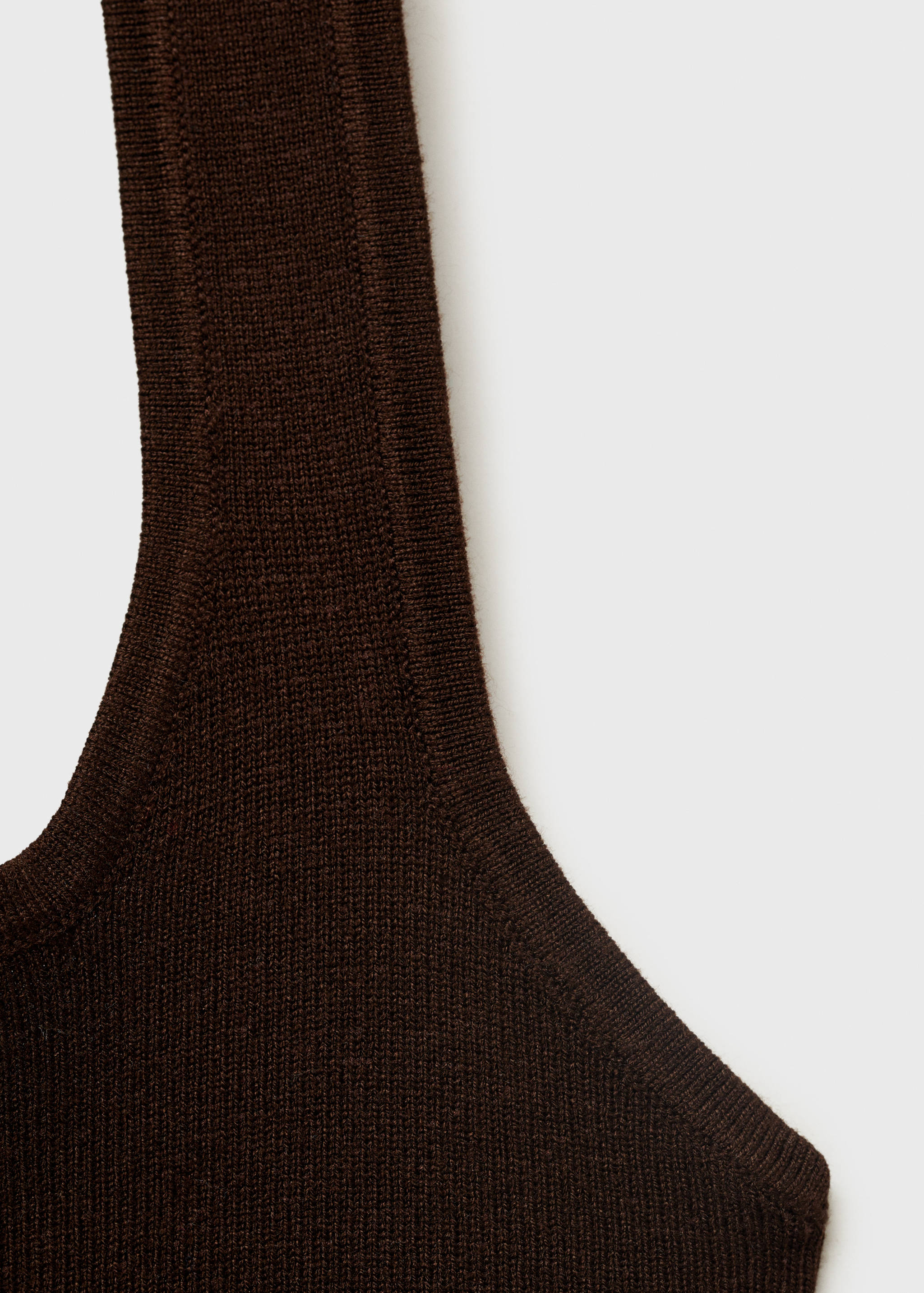 Knit halter top - Details of the article 8
