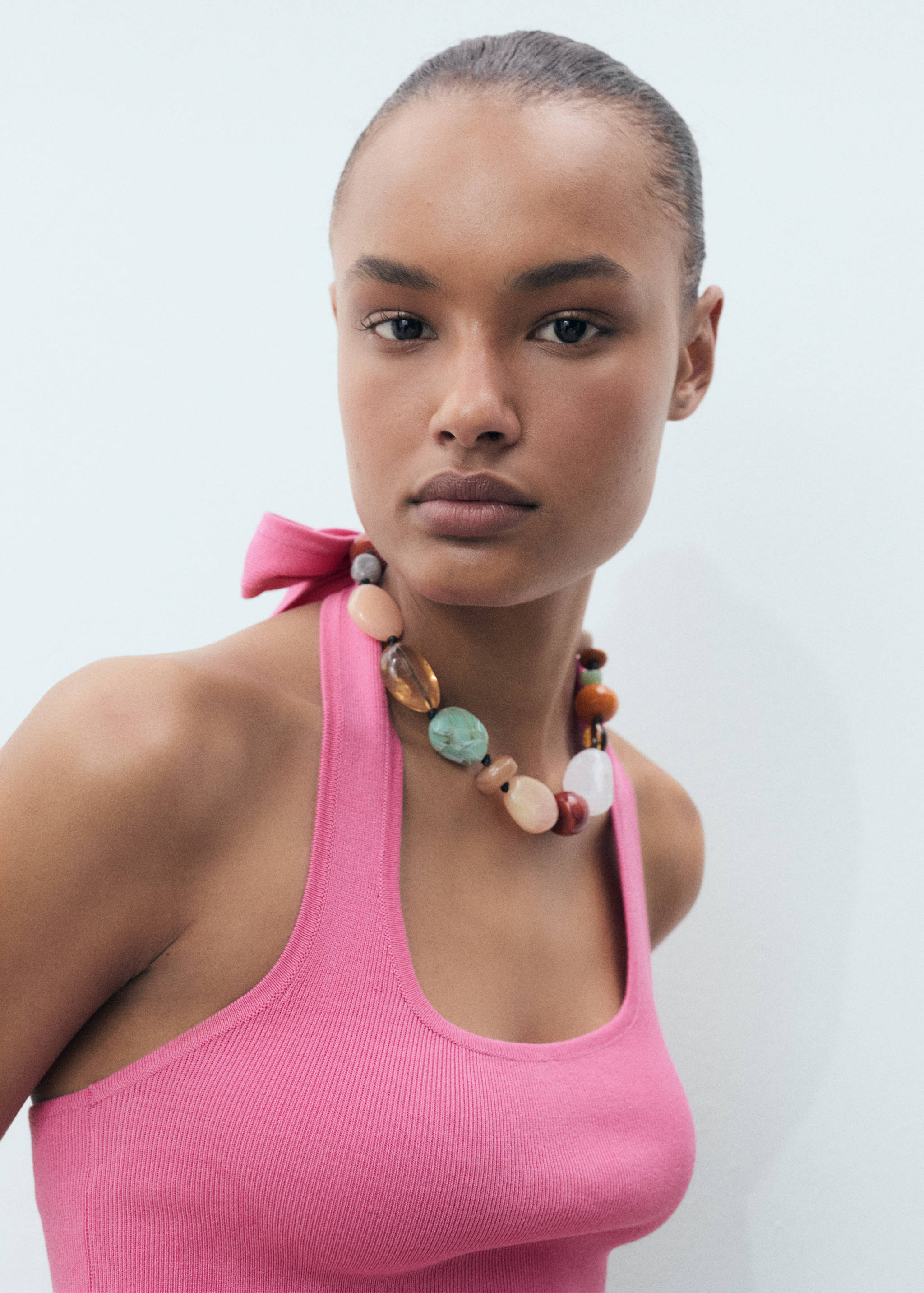 Knit halter top - Details of the article 1