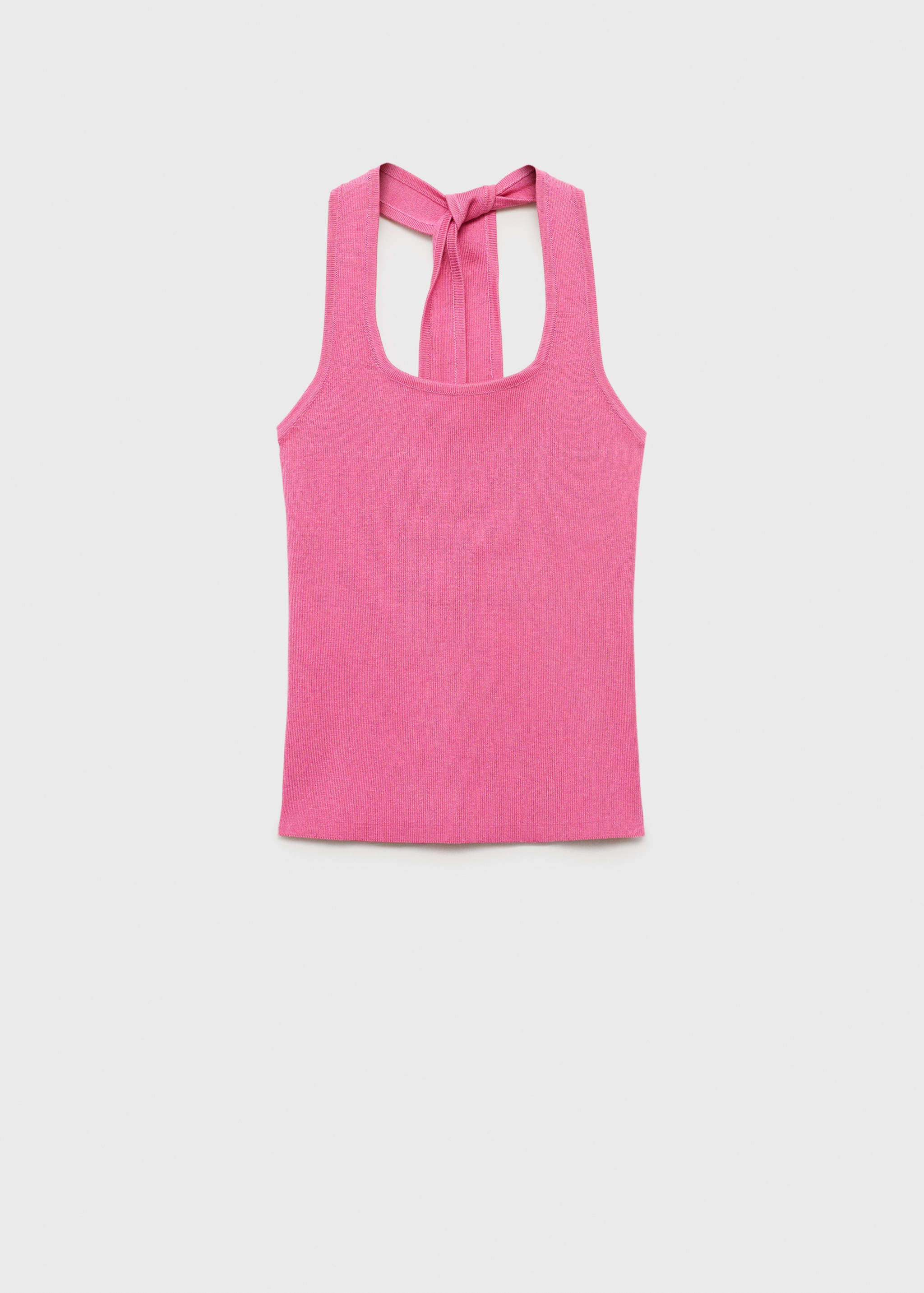 Knit halter top - Article without model