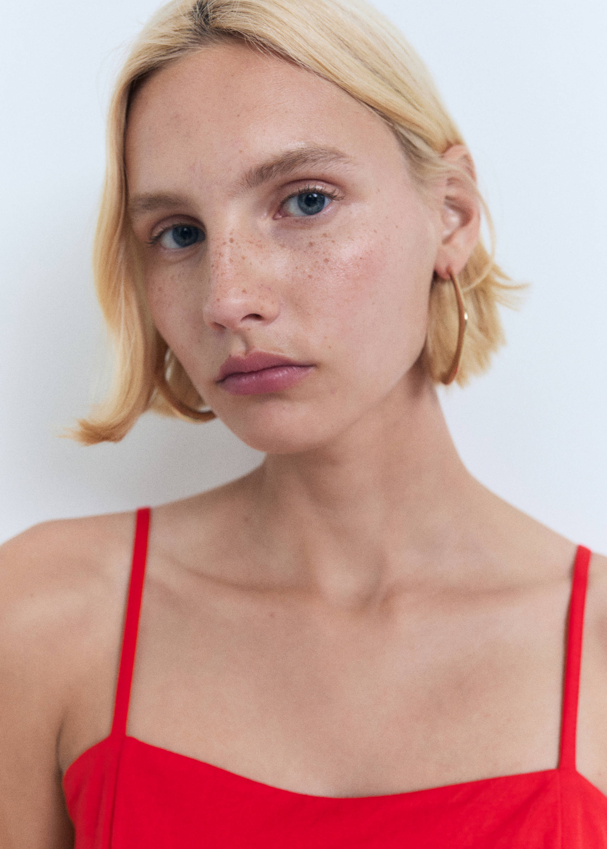 Midi-dress with bow on the back - Details of the article 1