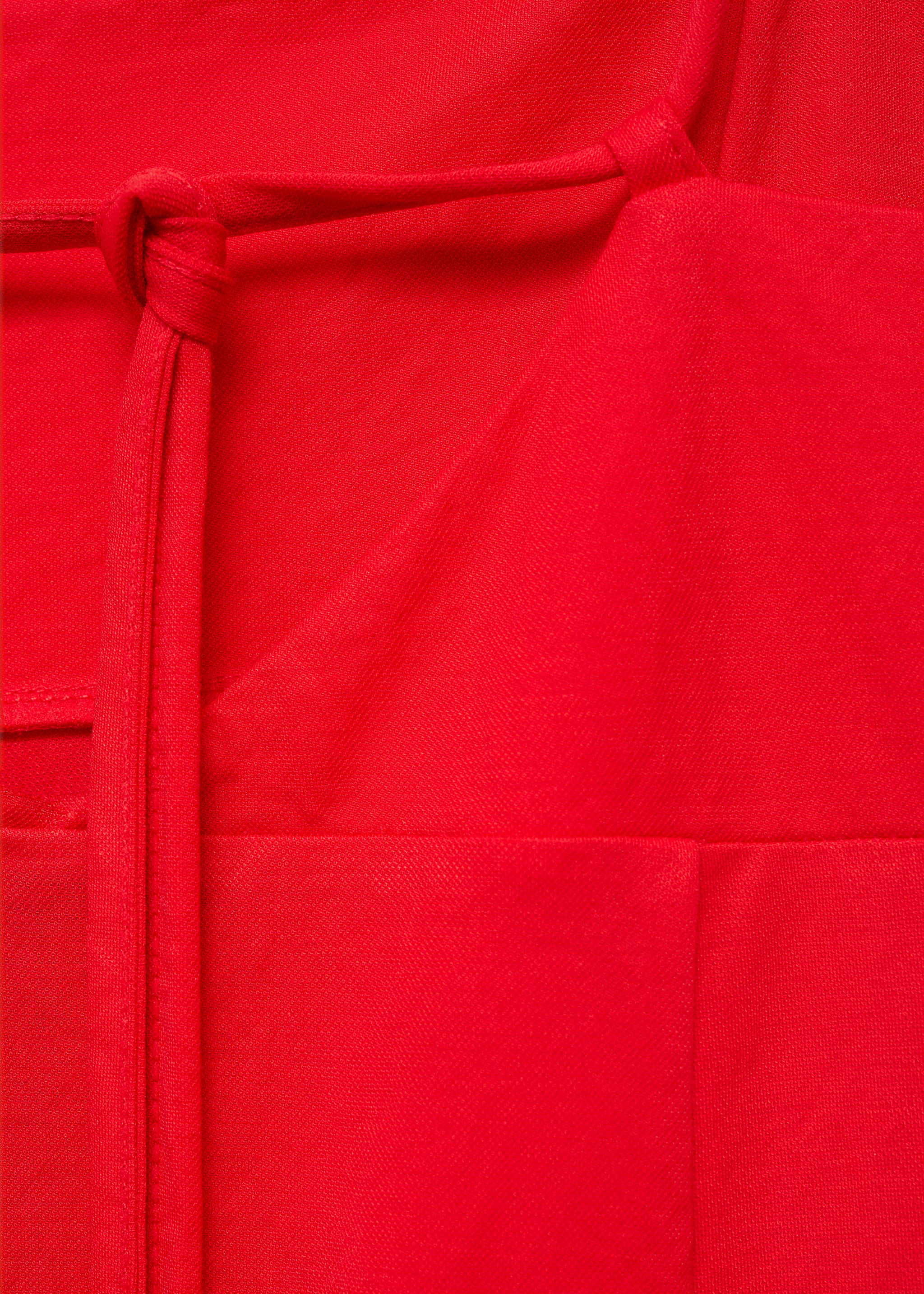 Midi-dress with bow on the back - Details of the article 0