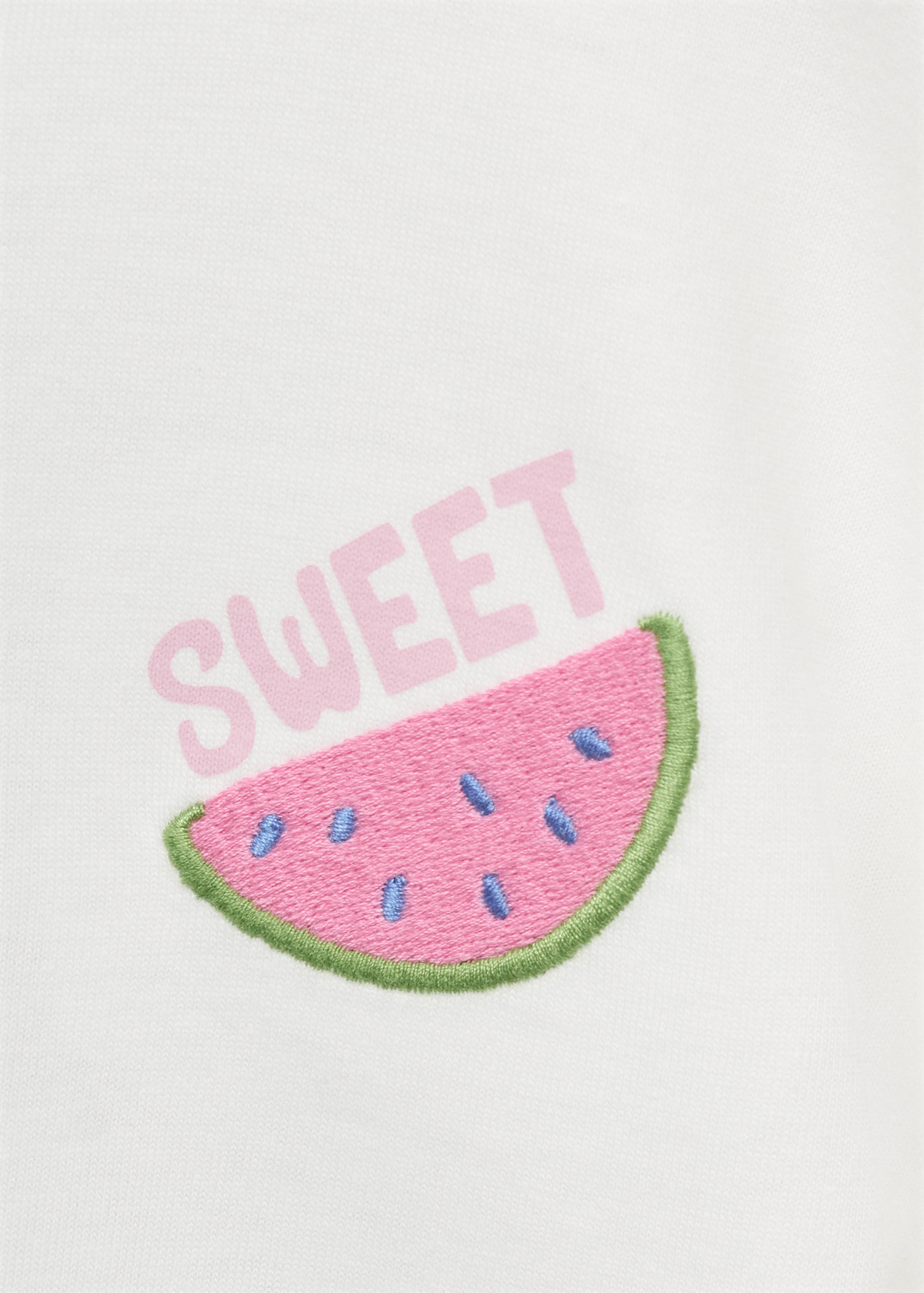 Embroidered printed T-shirt - Details of the article 8