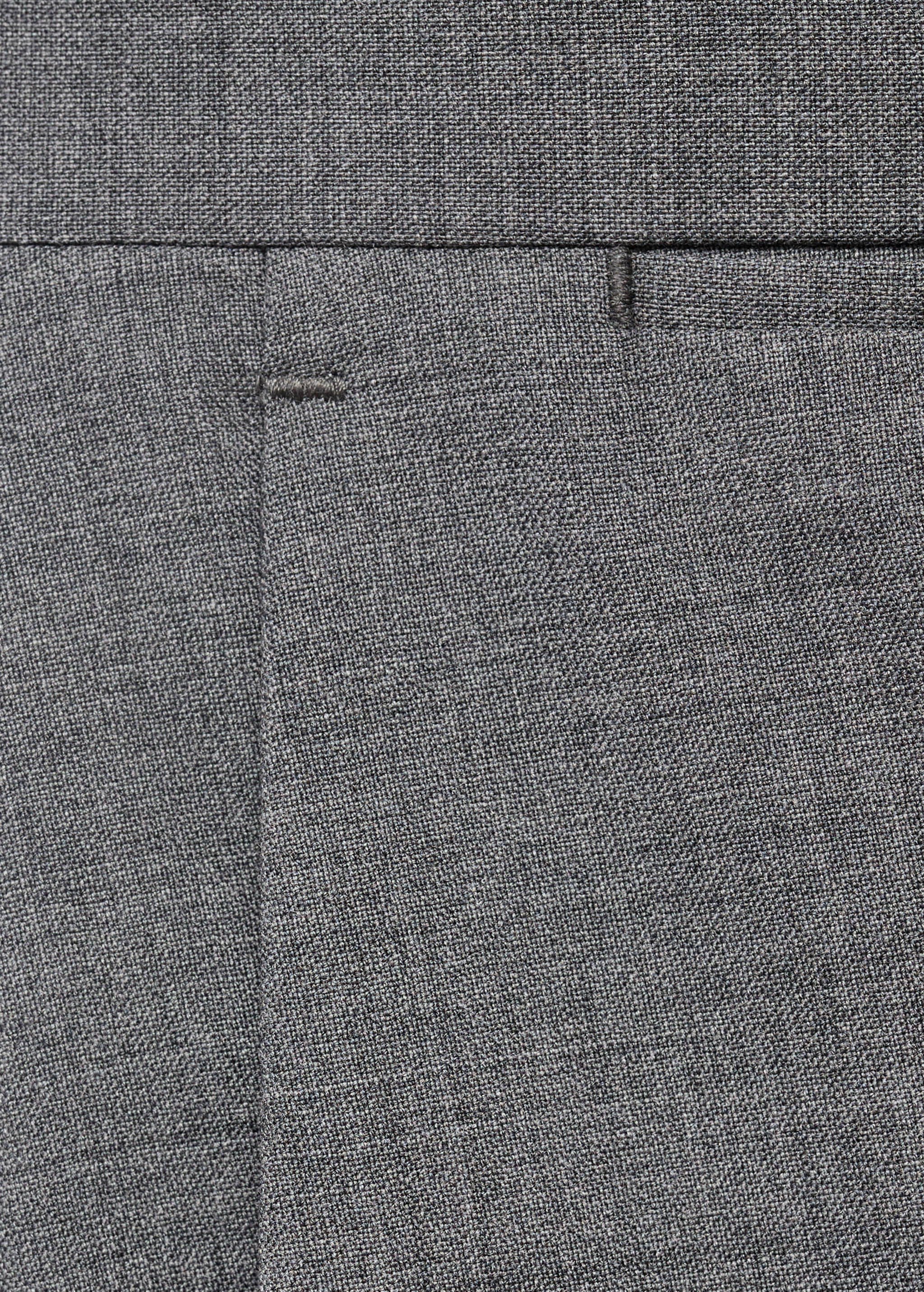 Turin 100% virgin wool suit trousers - Details of the article 0