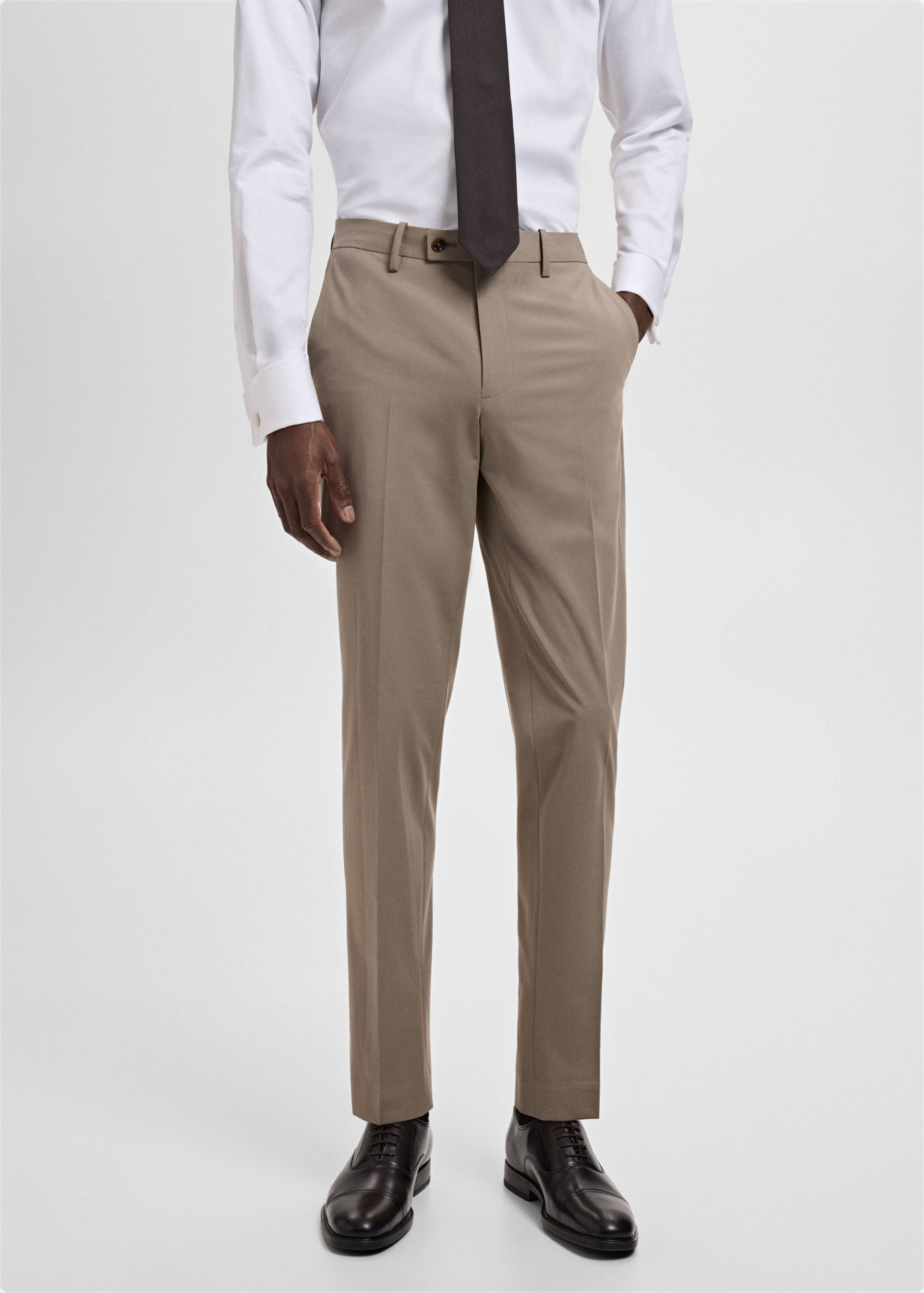 Pantalon costume Milán slim-fit - Plan moyen