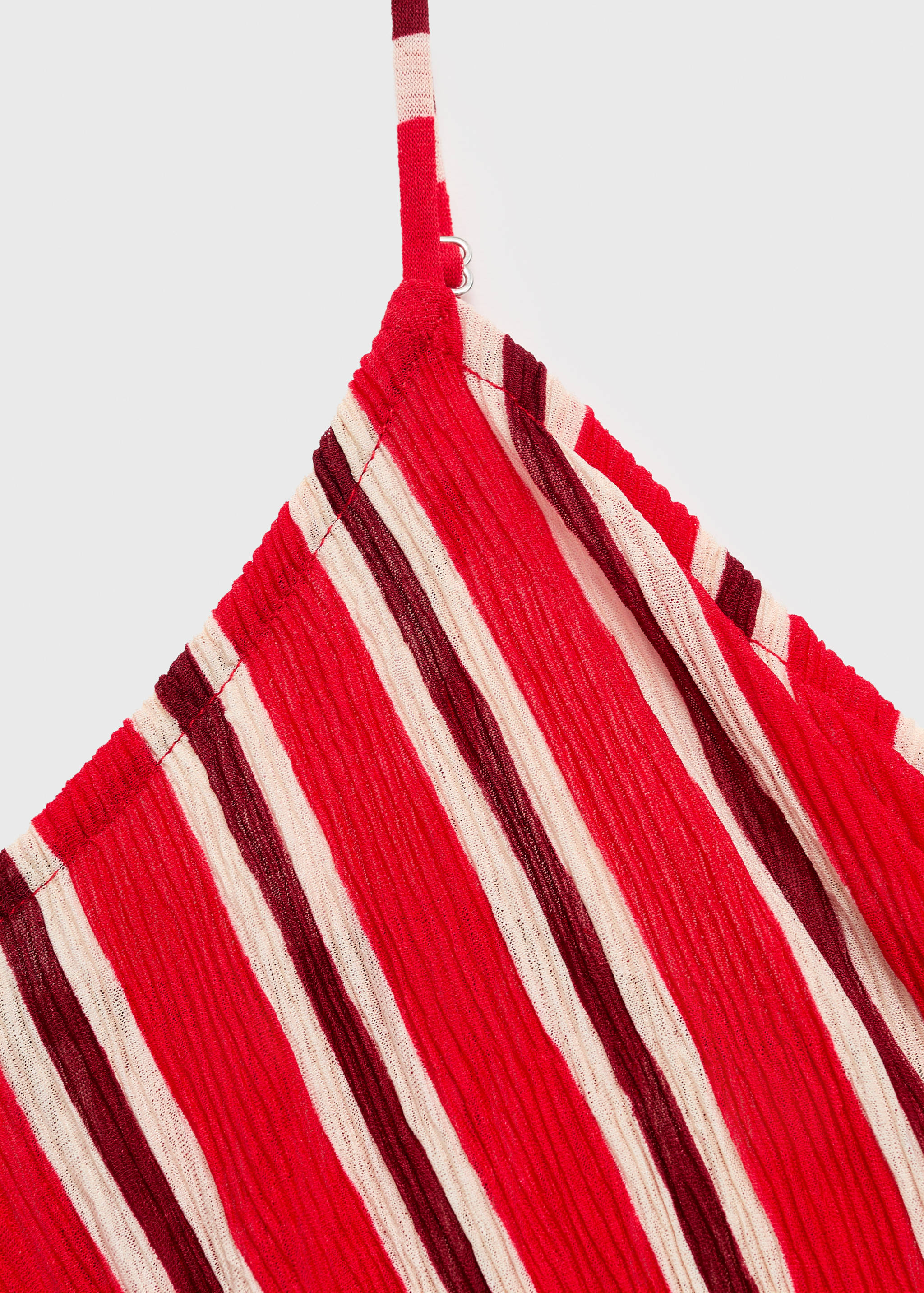 Csíkos ráncolt ruha - A termék adatai 8