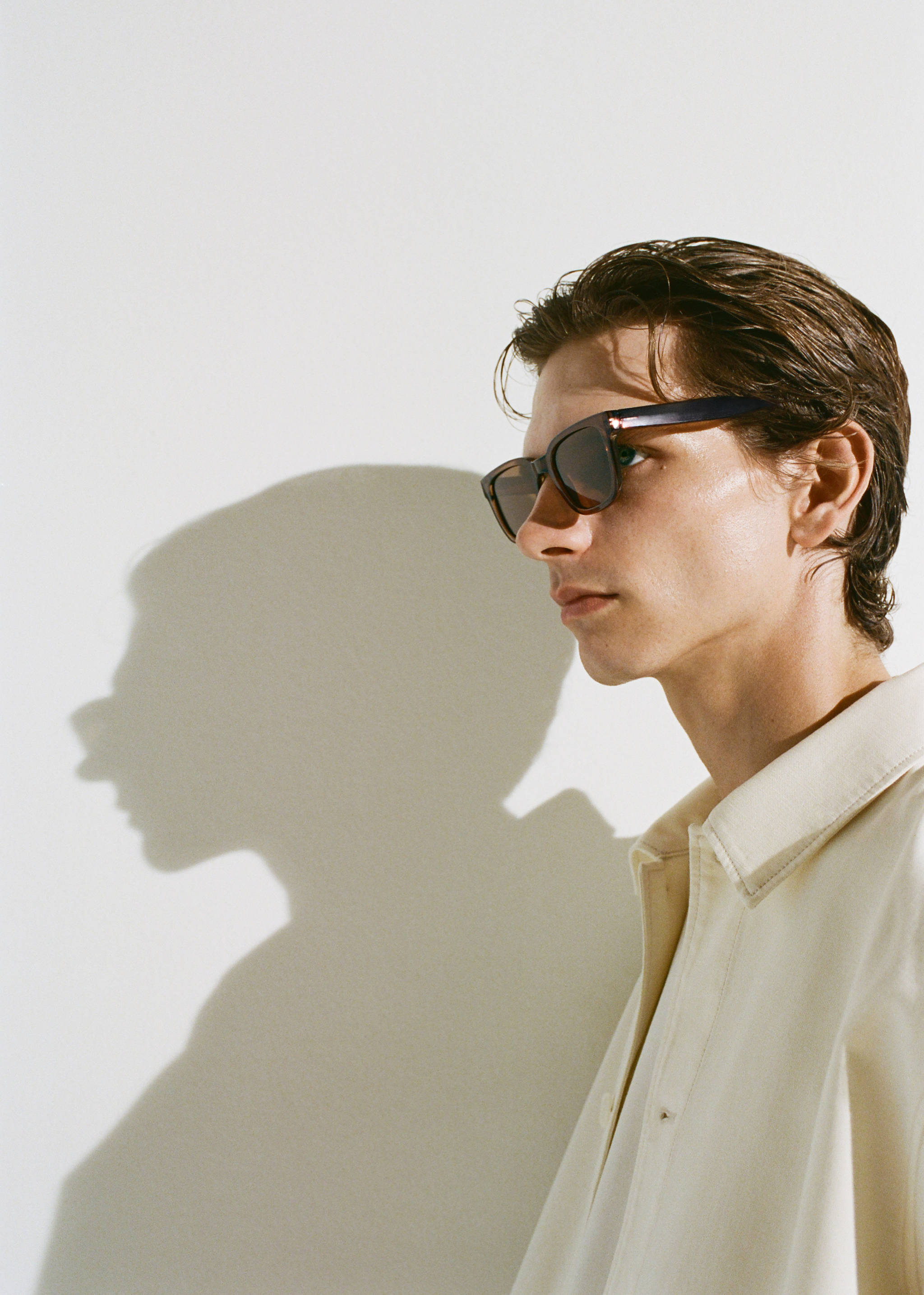 Ulleres de sol muntura rectangular - Pla general