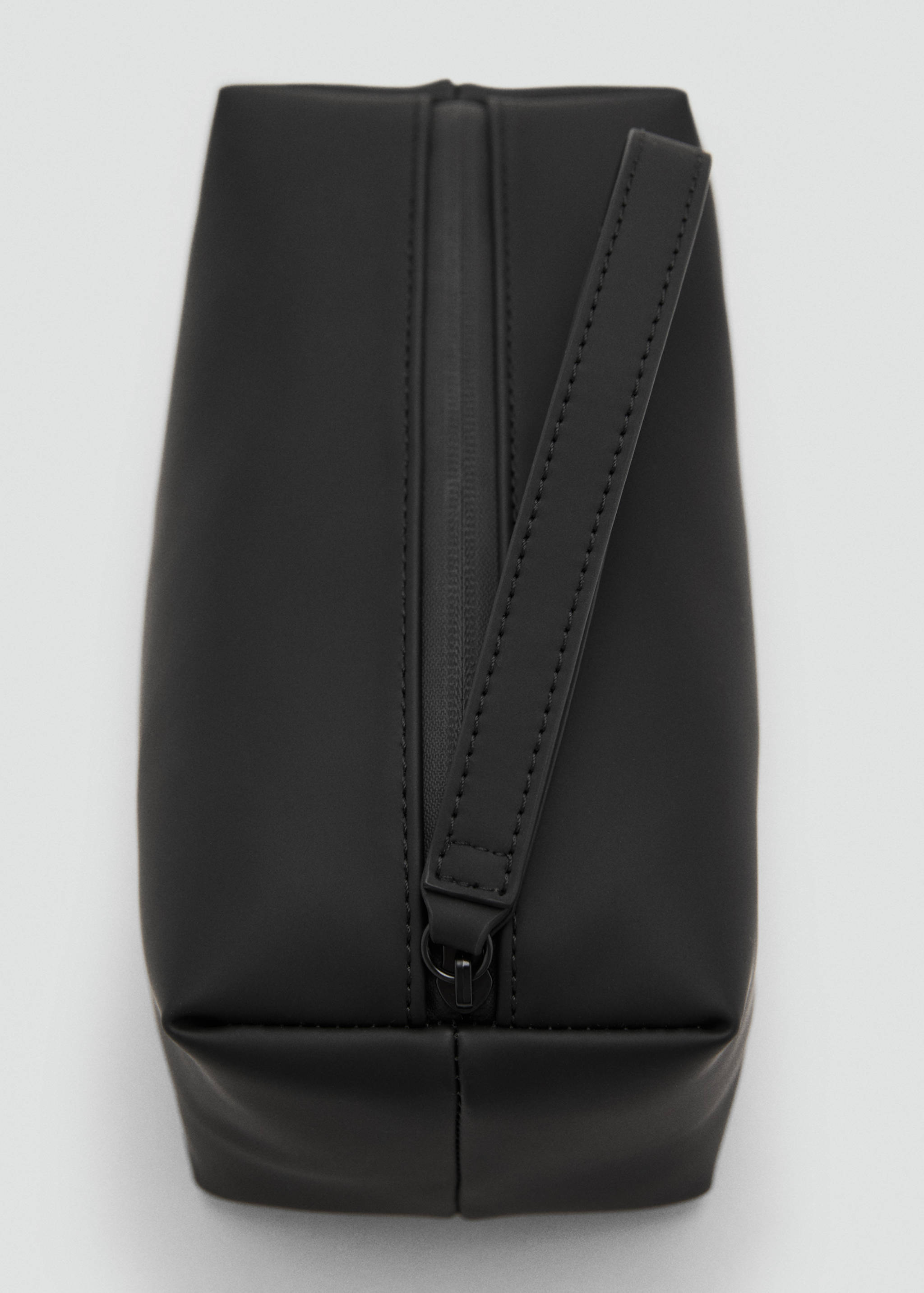 Фактурная косметичка с контрастной ручкой - Деталь изделия 2