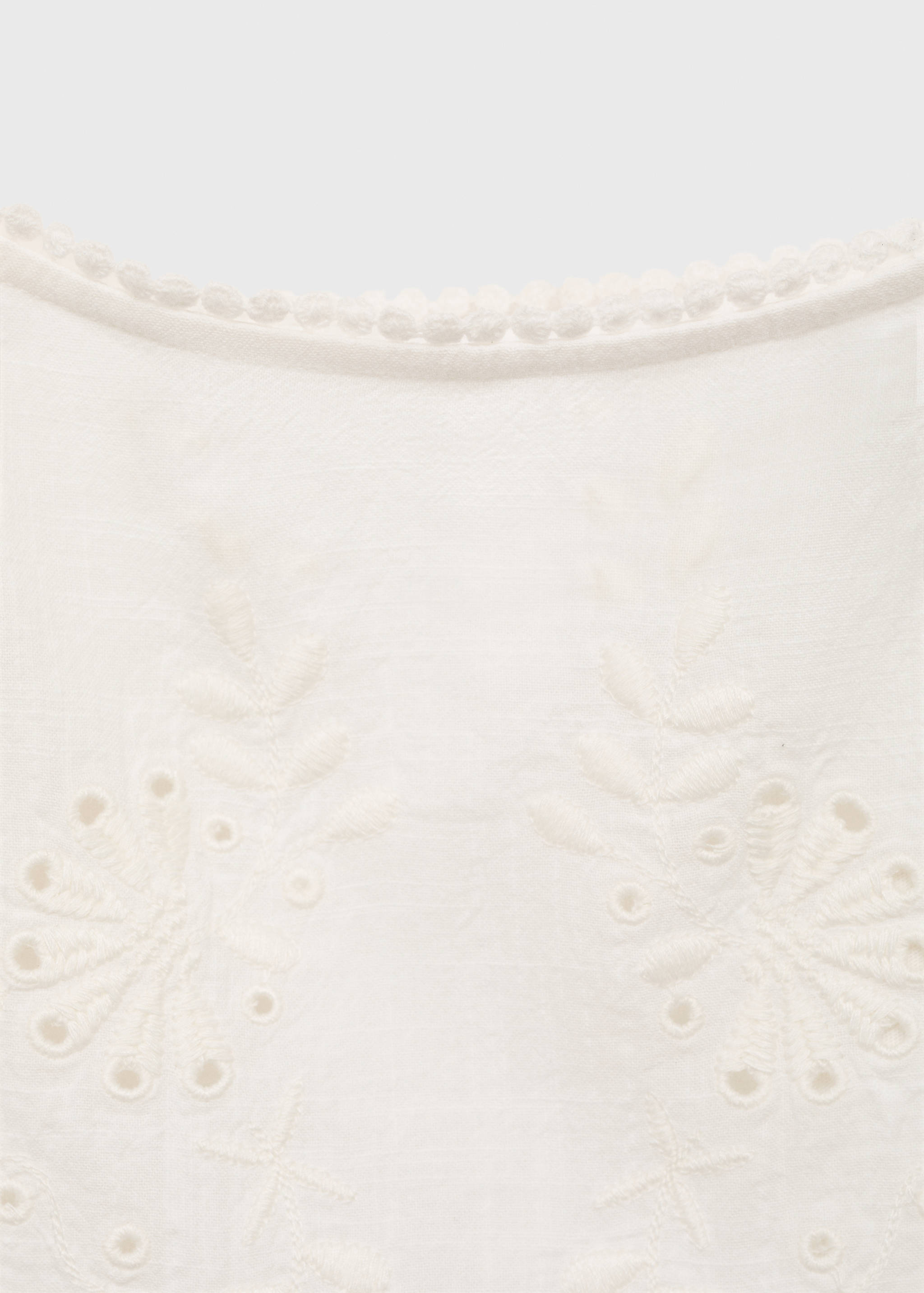 Lace embroidered top - Details of the article 8