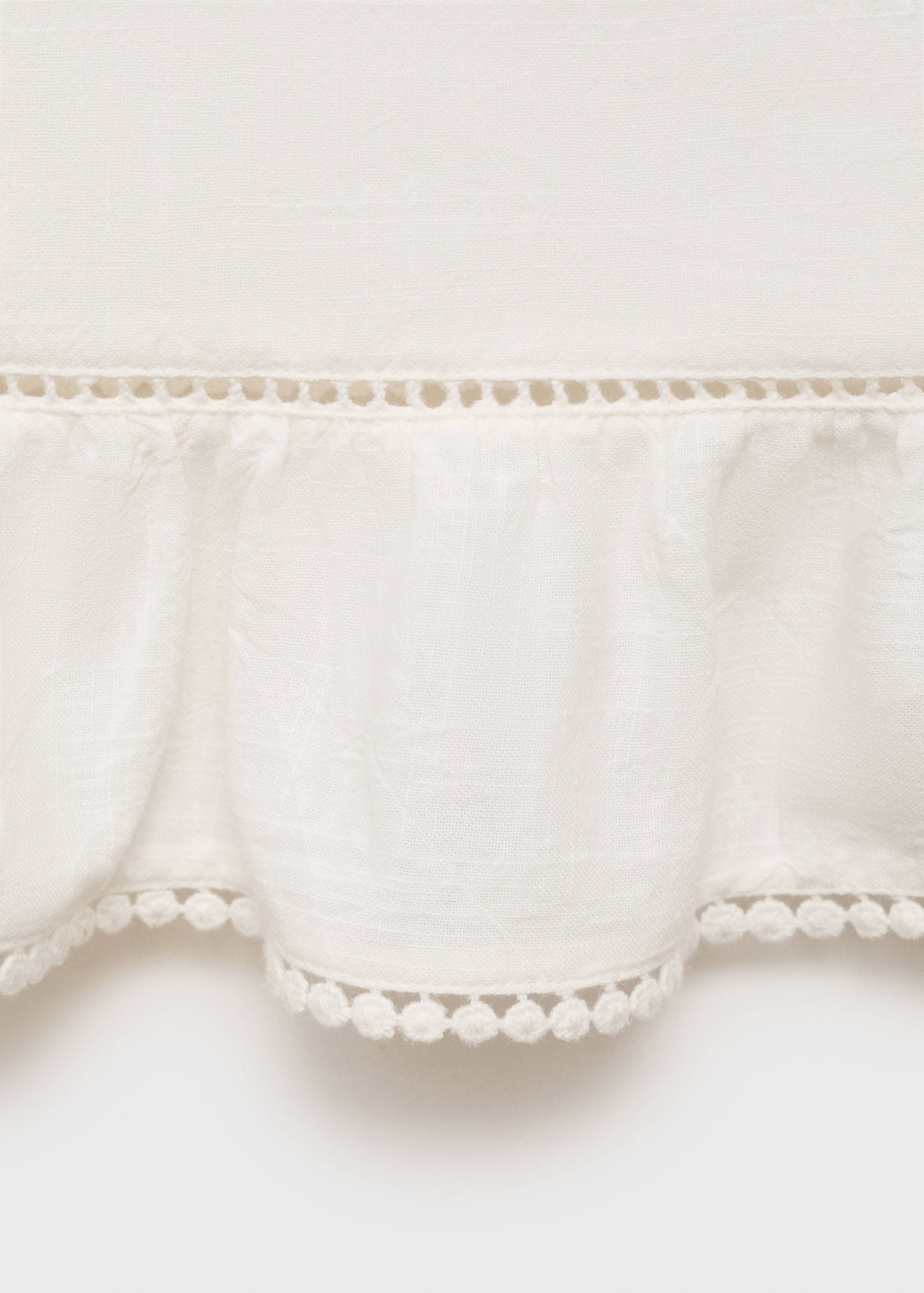 Lace embroidered top - Details of the article 0