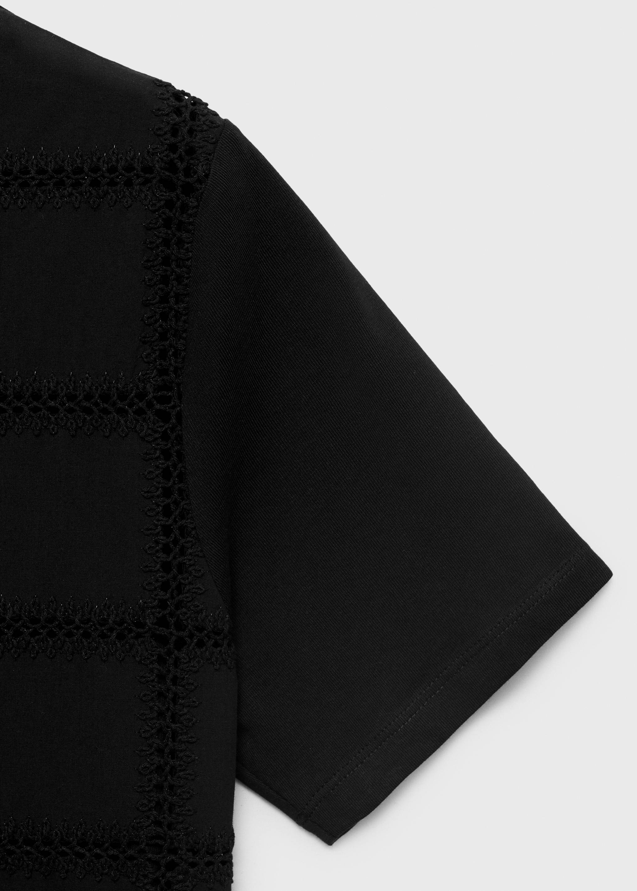 T-shirt détails brodés - Détail de l'article 8