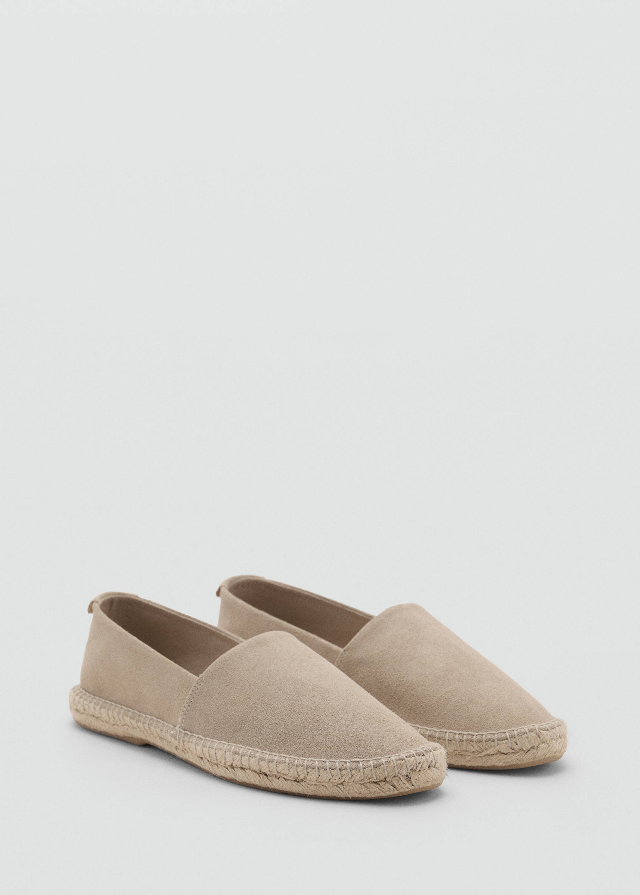 Jute suede espadrilles - Medium plane