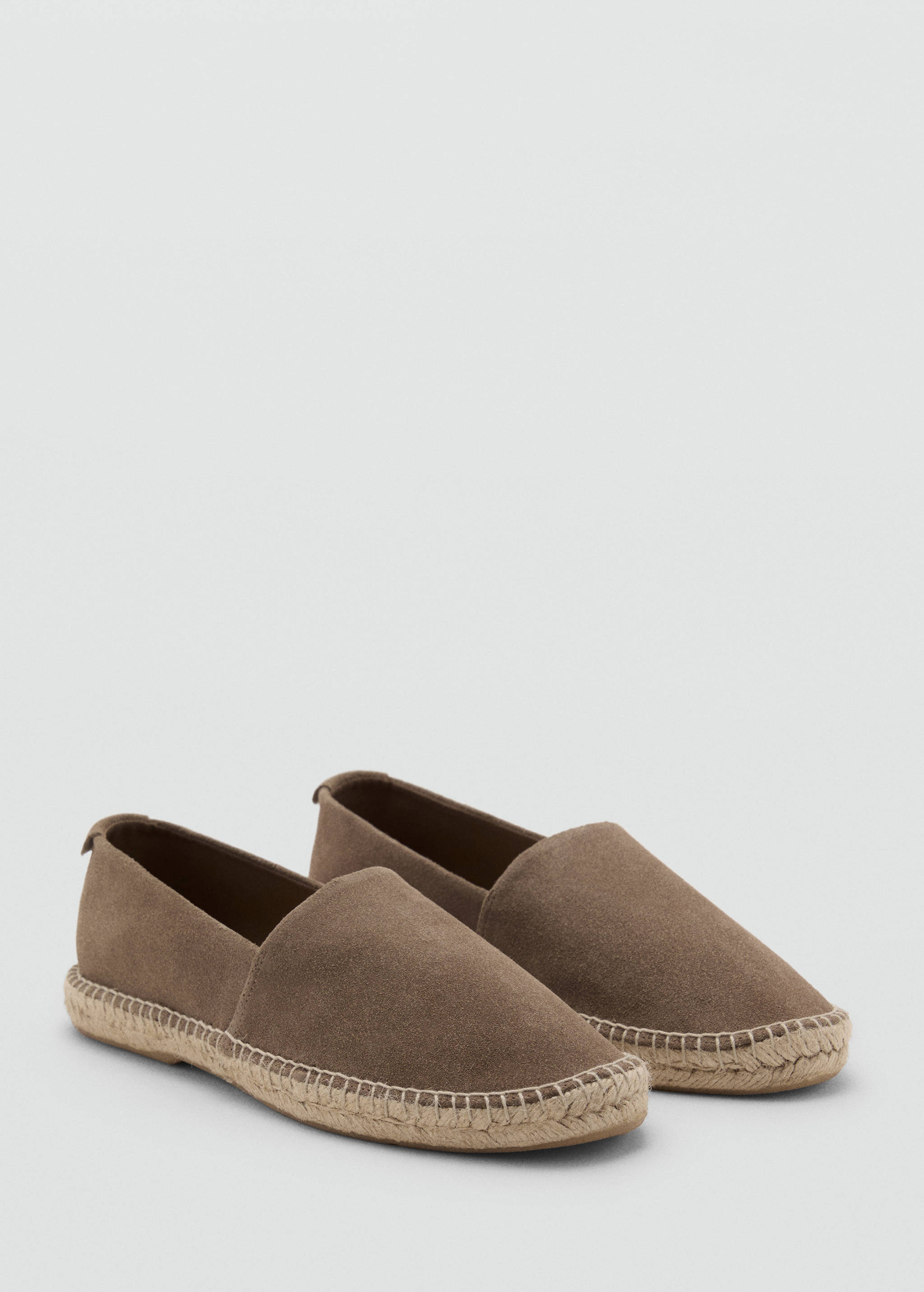 Jute suede espadrilles - Medium plane