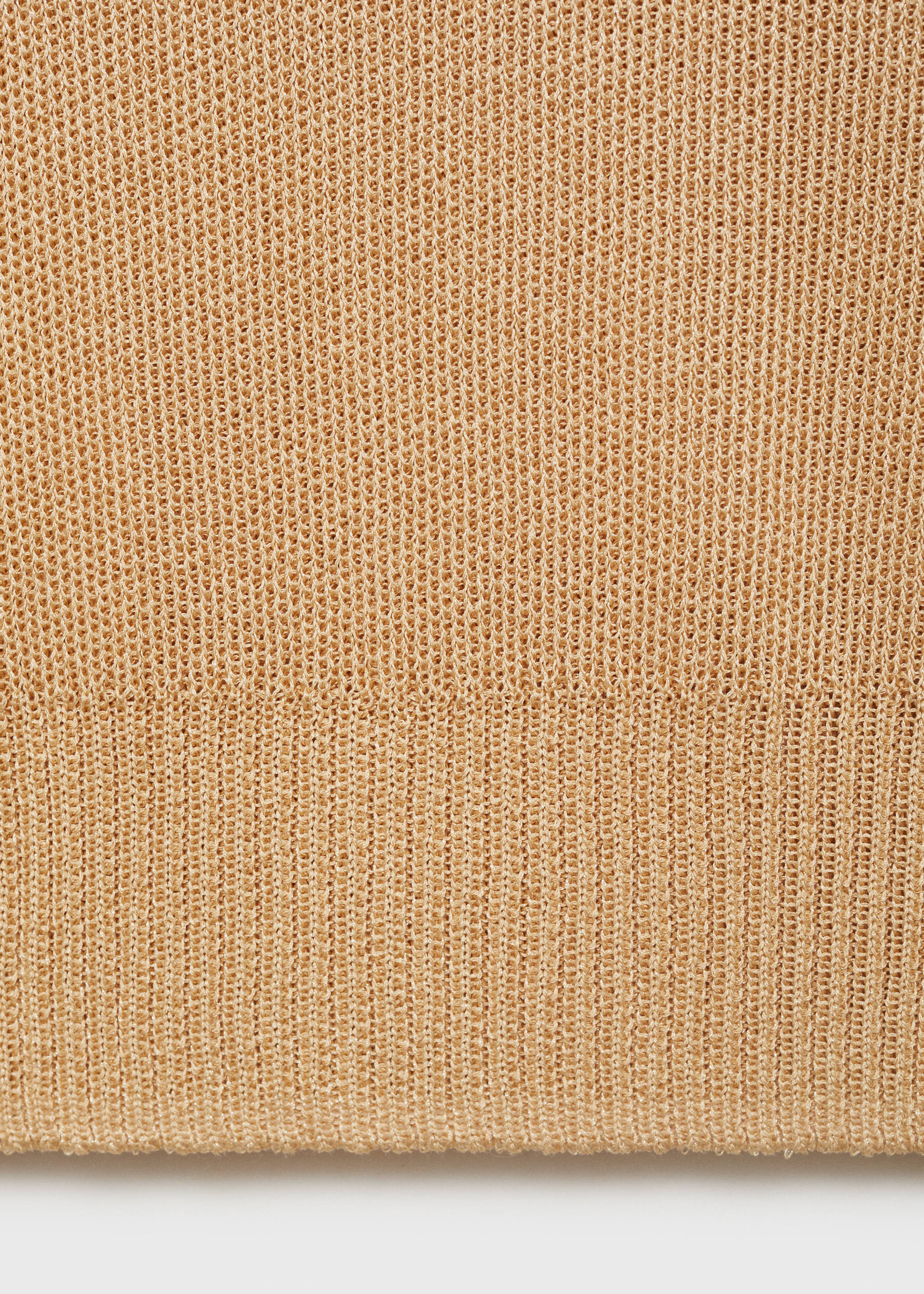 Short-sleeved crop sweater - Details of the article 0