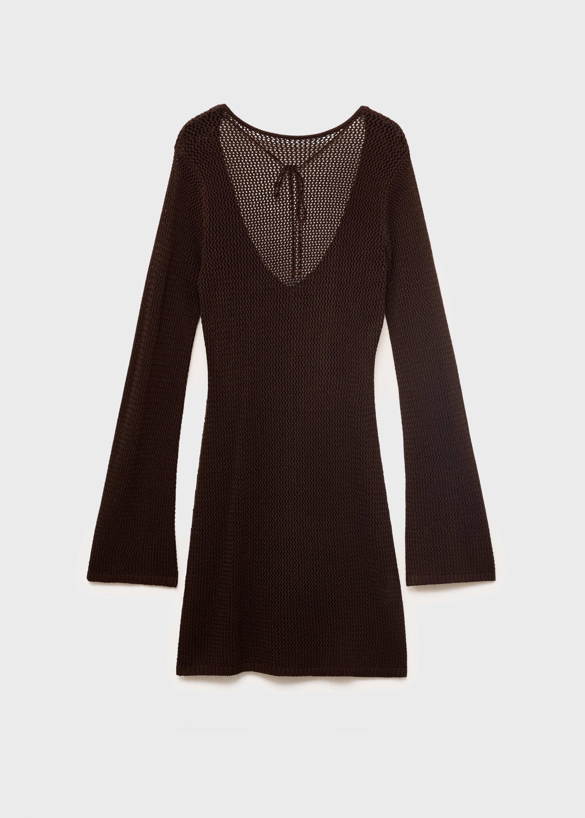 Open back crochet dress - Article without model