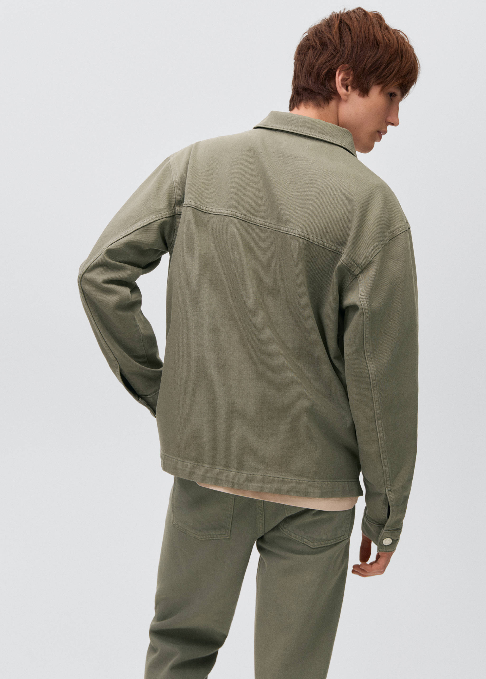 Sobrecamisa denim - Reverso del artículo