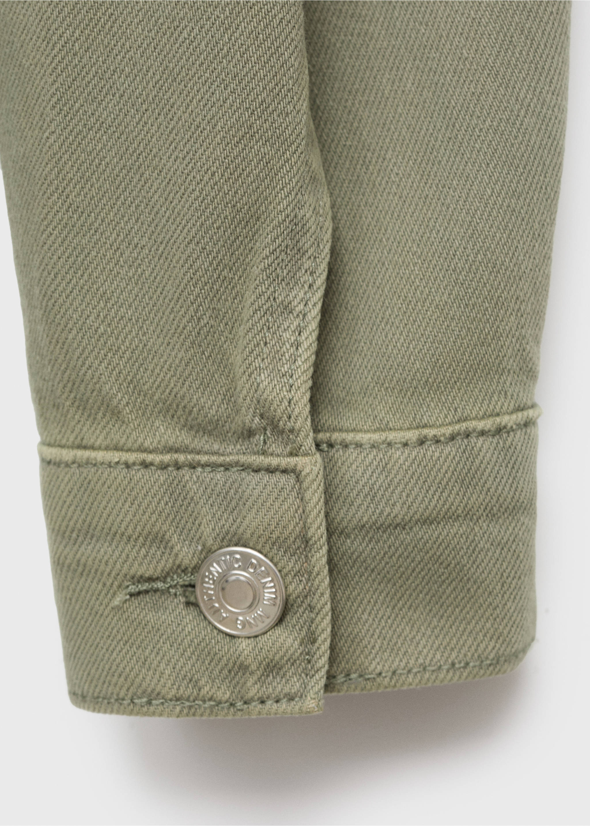 Sobrecamisa denim - Detalle del artículo 0, Khaki. Ref: 17051224-00.