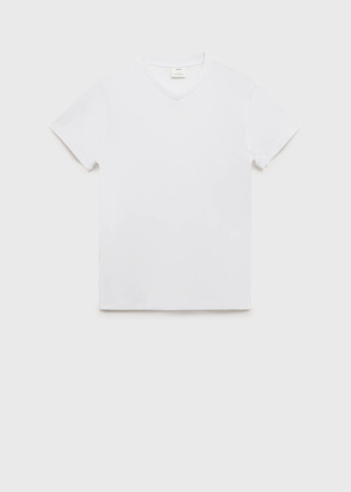 V-neck T-shirt — White