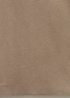 V-neck T-shirt — Brown 8