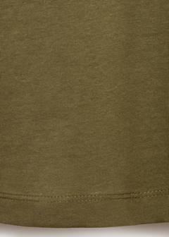 V-neck T-shirt — Olive Green 8