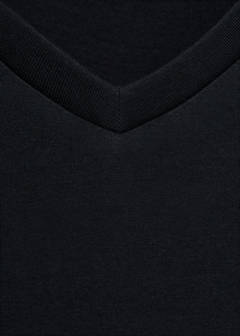 V-neck T-shirt — Dark Navy 7
