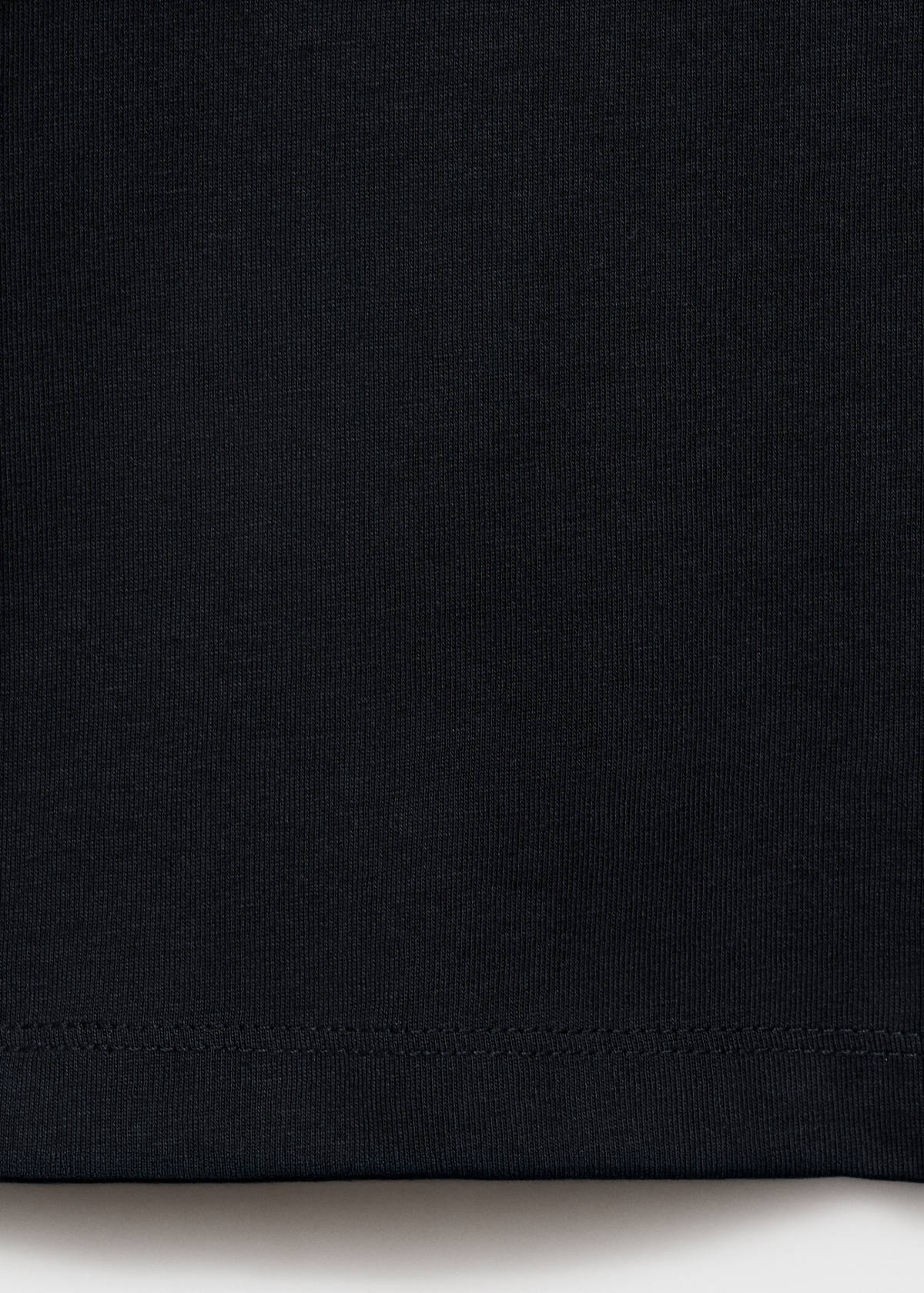 V-neck T-shirt — Dark Navy