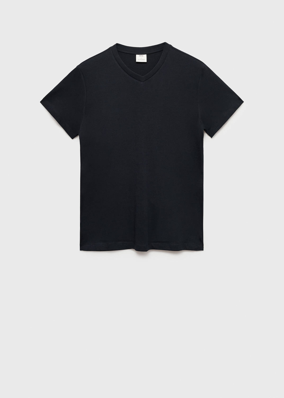 V-neck T-shirt — Dark Navy