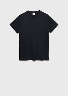 V-neck T-shirt — Dark Navy 6