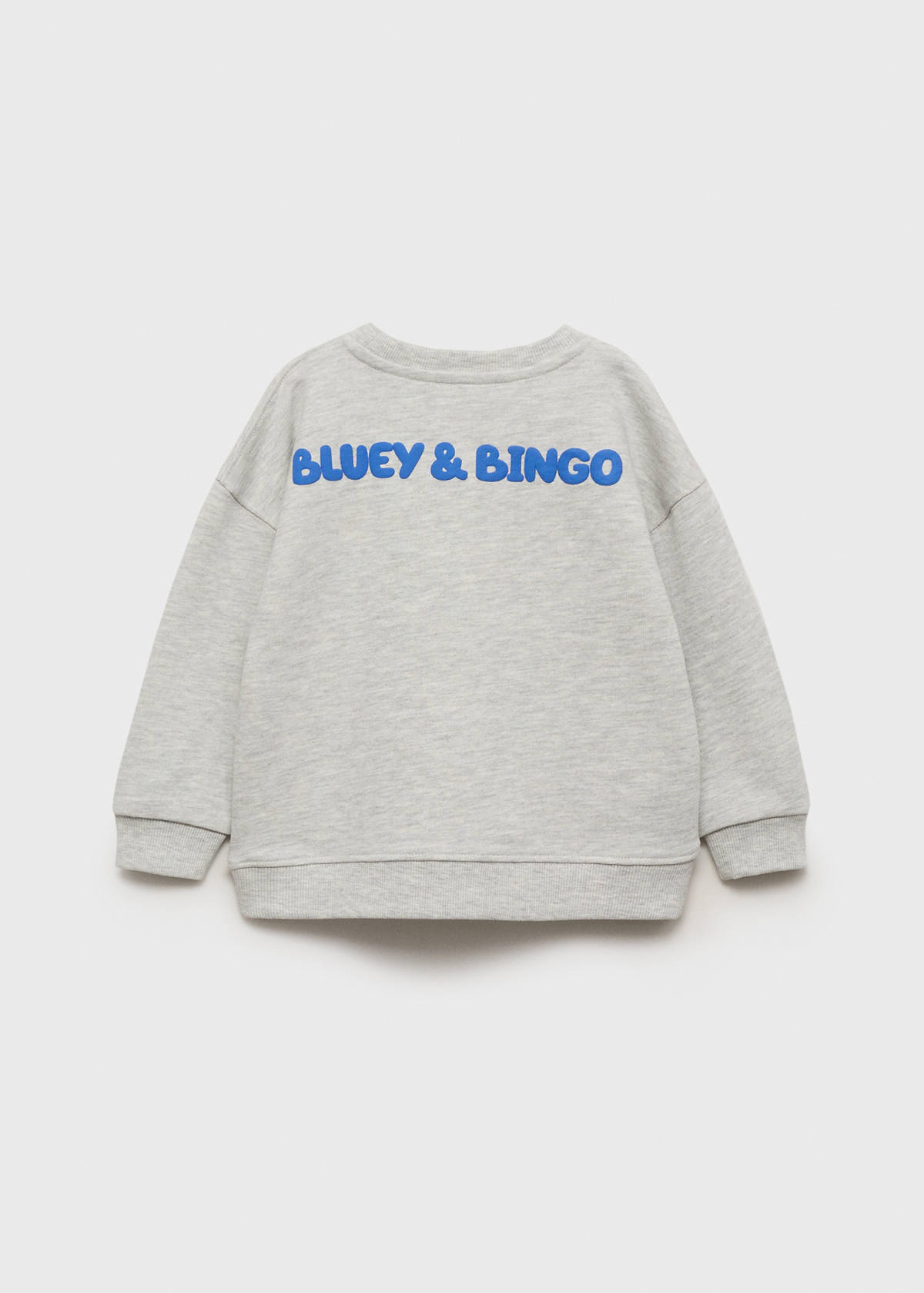 Bluey-print sweatshirt — Medium Heather Grey