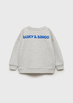 Bluey-print sweatshirt — Medium Heather Grey 3