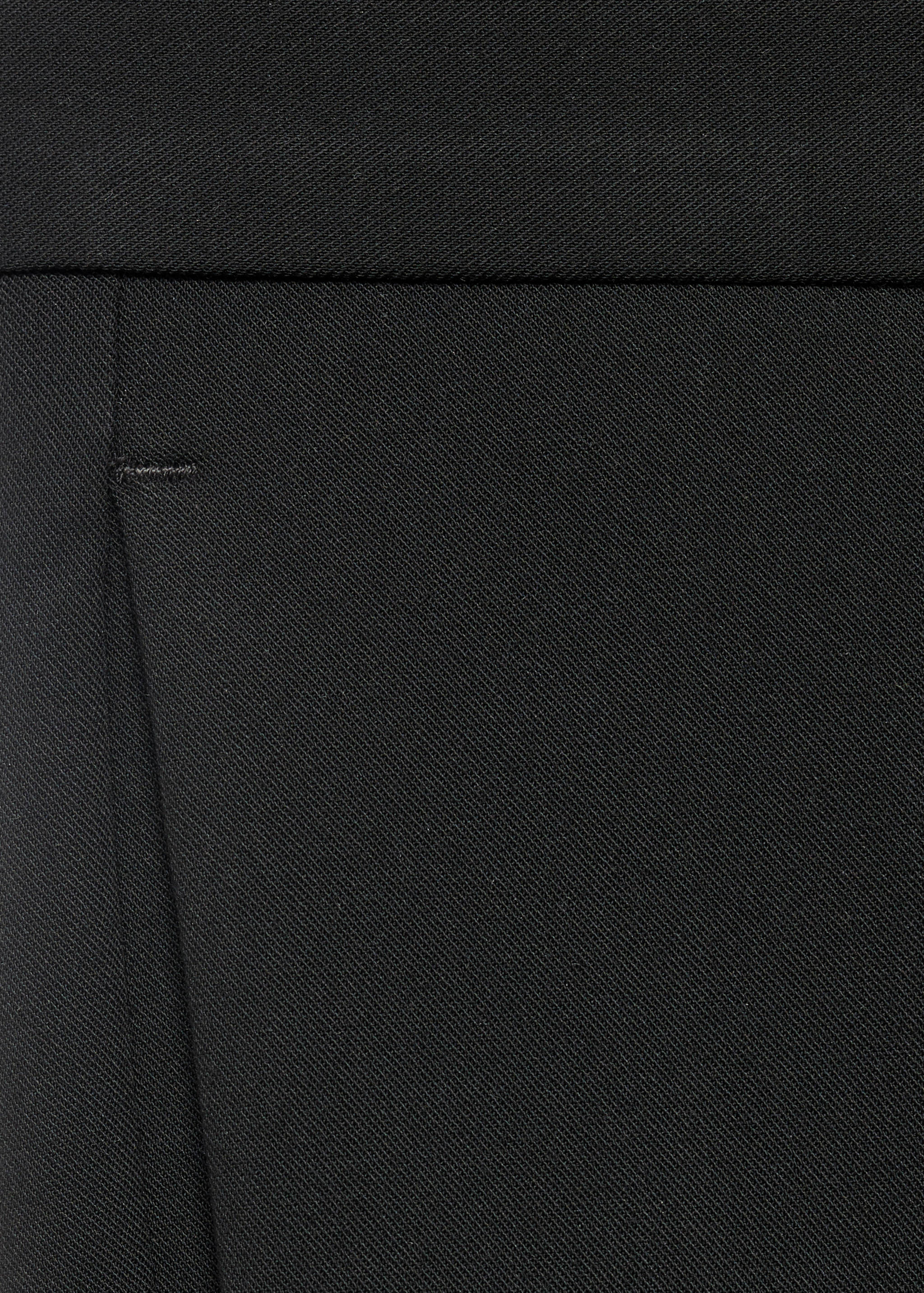 Stretch fabric super slim-fit suit trousers - Details of the article 0