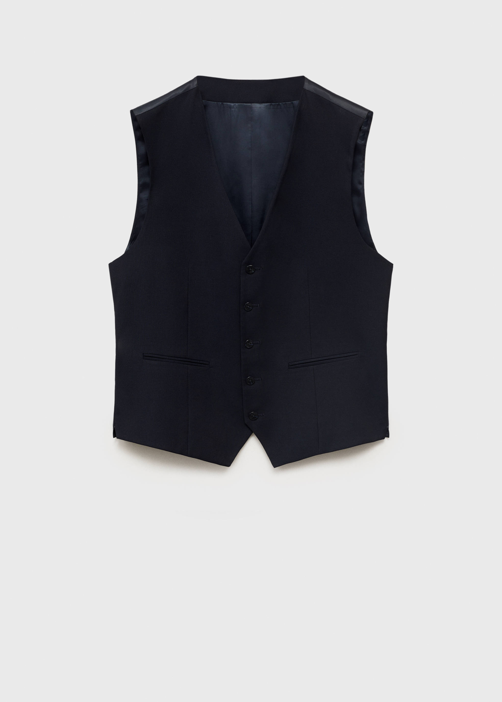 Slim-fit suit vest - Article without model