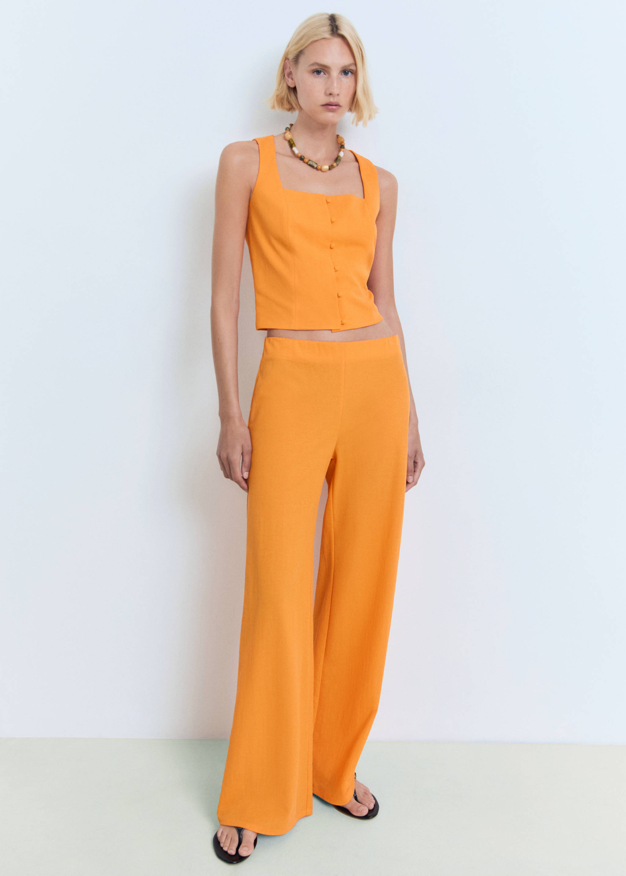 Παντελόνι ίσια γραμμή ριχτό - Γενικό πλάνο