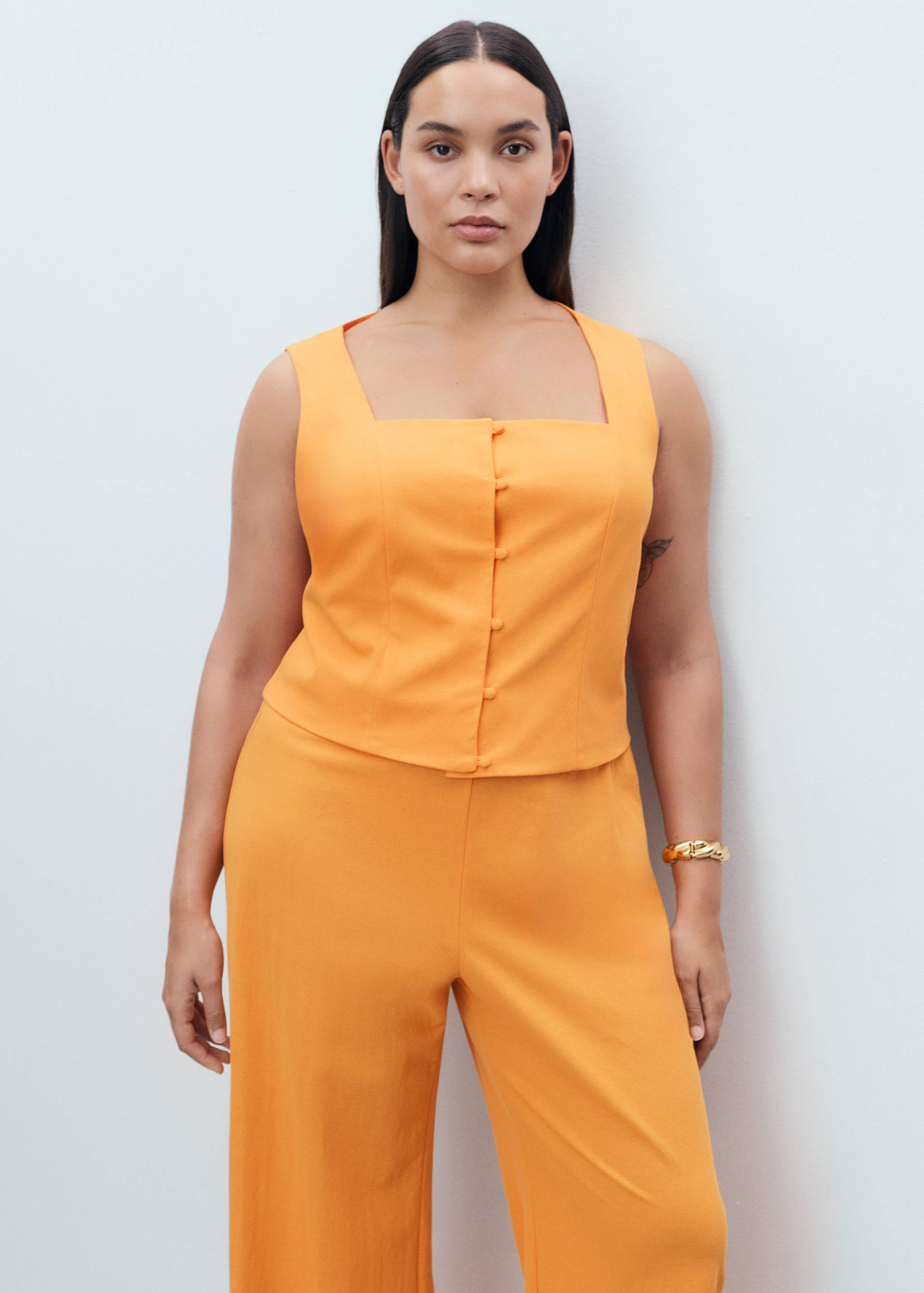 Παντελόνι ίσια γραμμή ριχτό - Λεπτομέρεια του προϊόντος 5