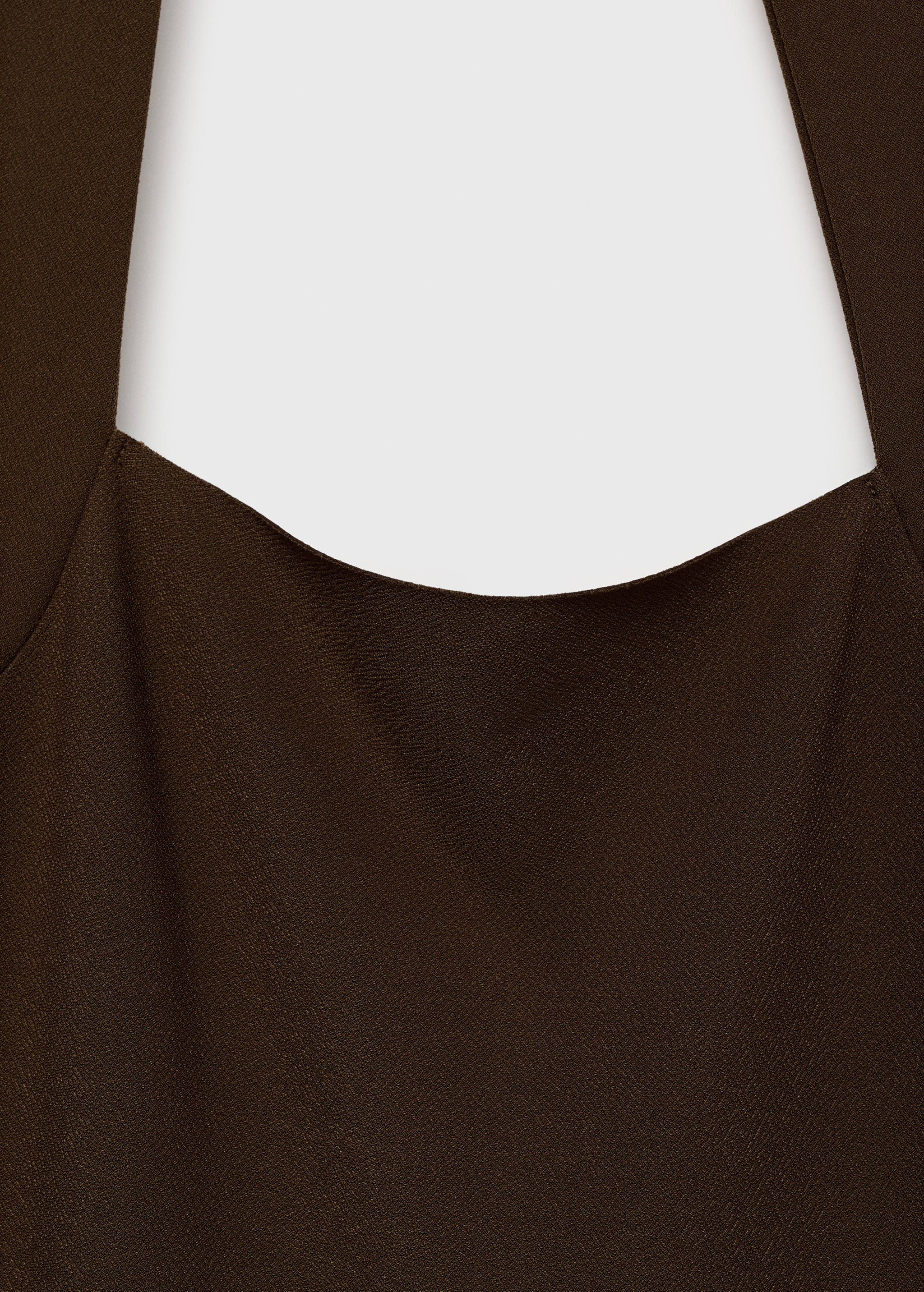 Lång klänning med halterneck - Detaljer om artikeln 0