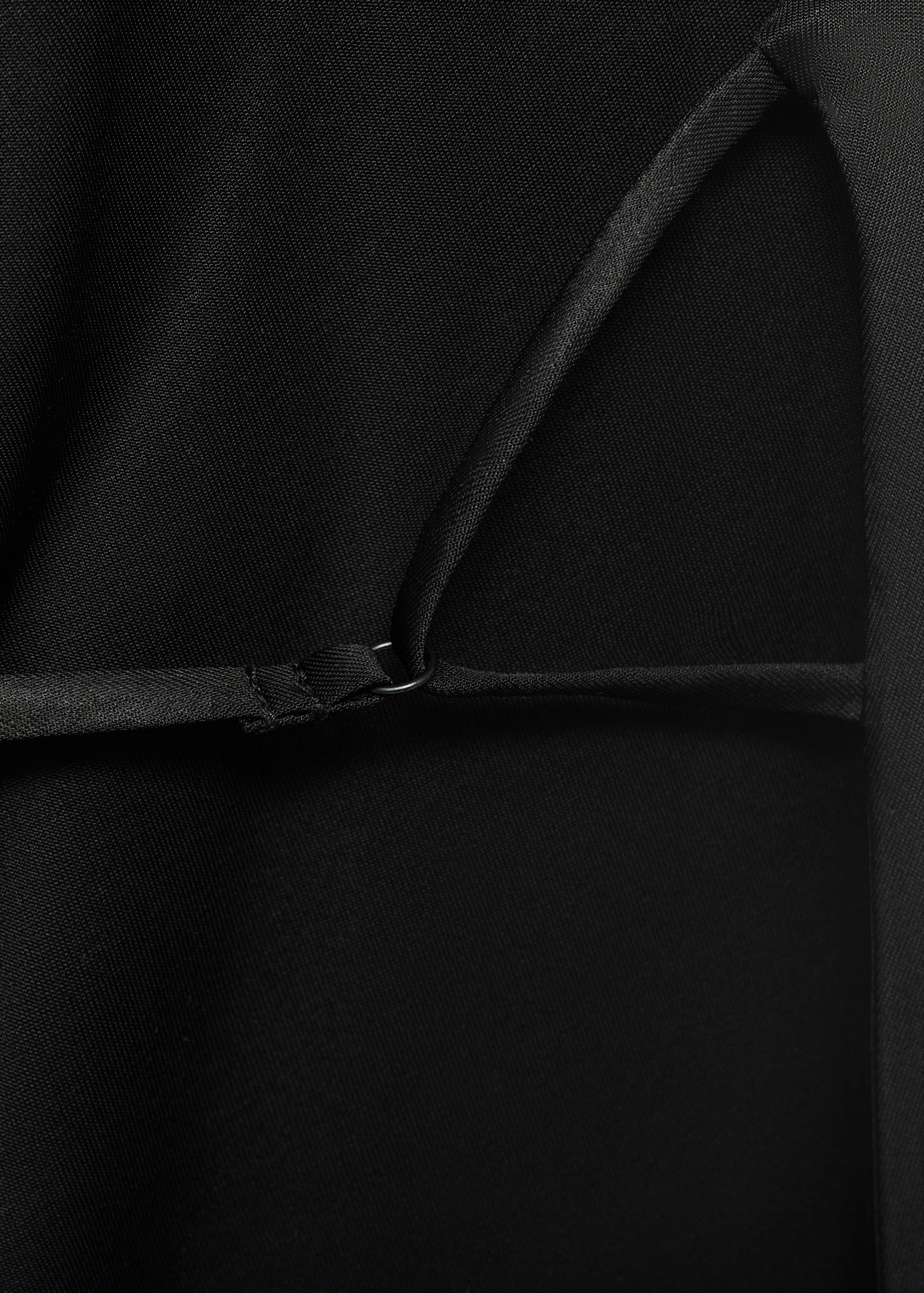 Robe drapée dos nu - Détail de l'article 0